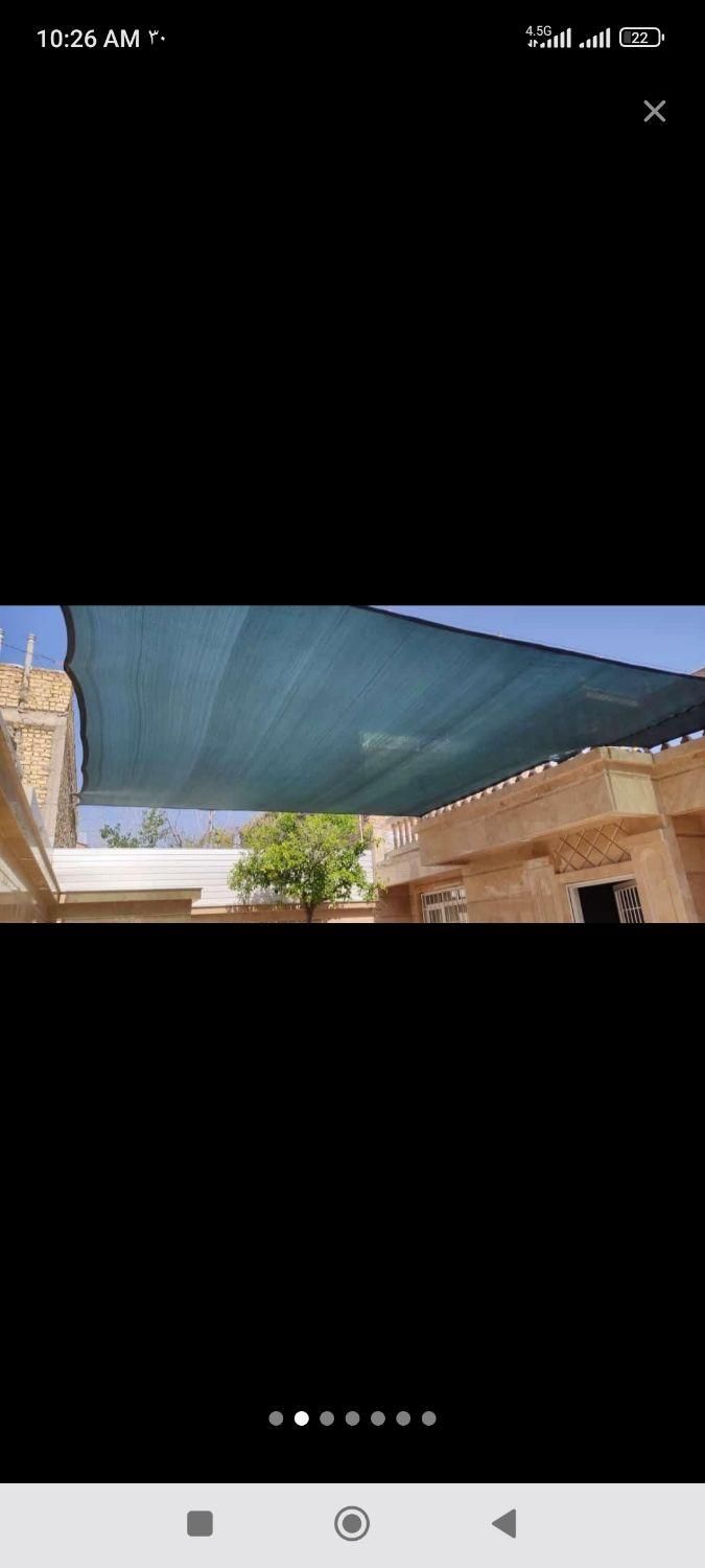 شید سایبان تور درجه یک|مصالح و تجهیزات ساختمان|شیراز, گود عربان|دیوار