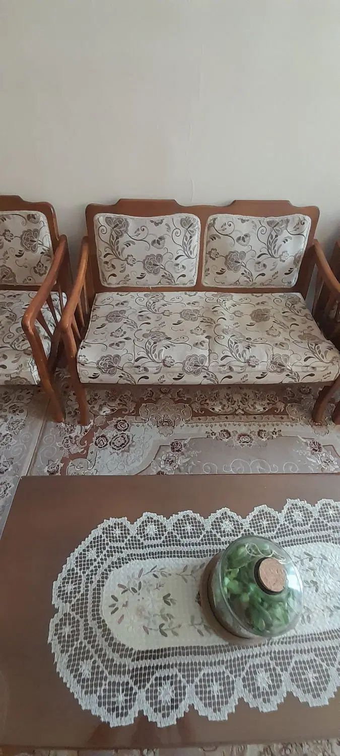 مبل هشت نفره کارکرده|مبلمان خانگی و میز عسلی|کرج, حصار سرجوب|دیوار