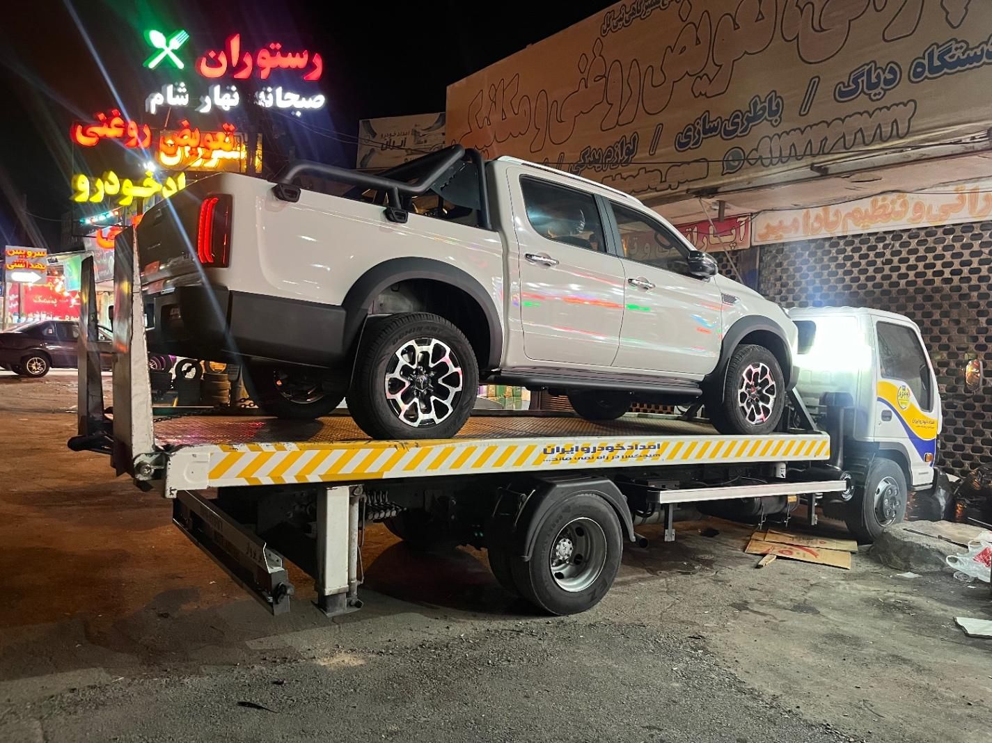چرثقیل یدکش امدادخودرو خودروبر کفی یدکش|خدمات حمل و نقل|قم, کیوانفر|دیوار
