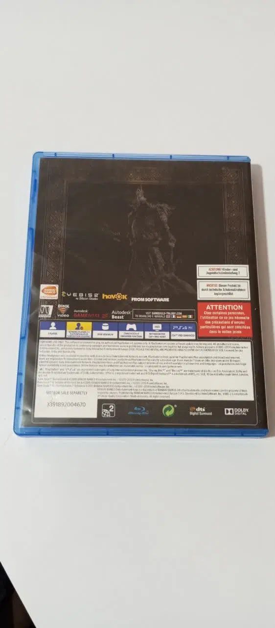 دیسک بازی دارک سولز ۳ps4|کنسول، بازی ویدئویی و آنلاین|مشهد, کارمندان دوم|دیوار