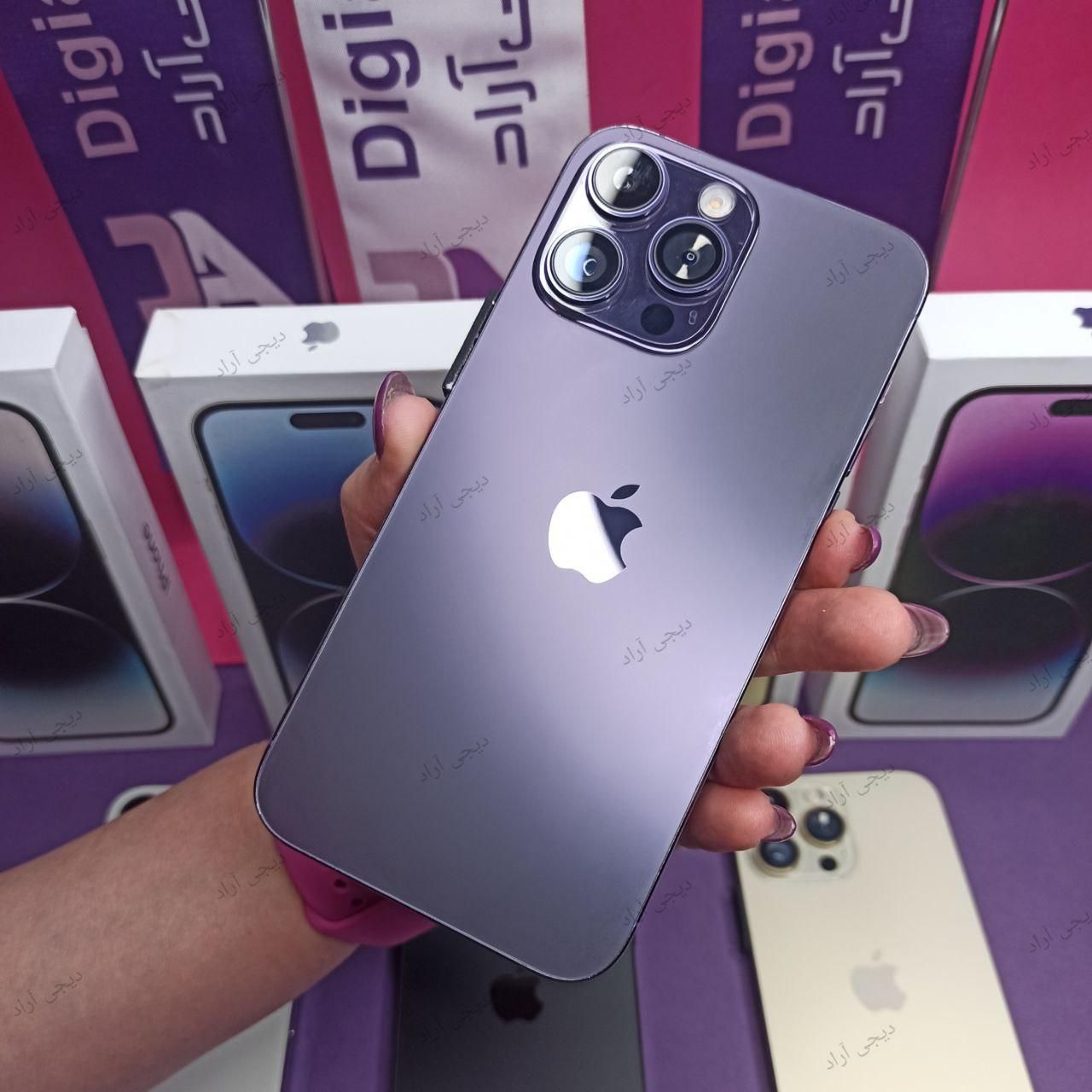 iphone 14 Promax با حافظه 256 سیمکارت فعال|موبایل|تبریز, |دیوار
