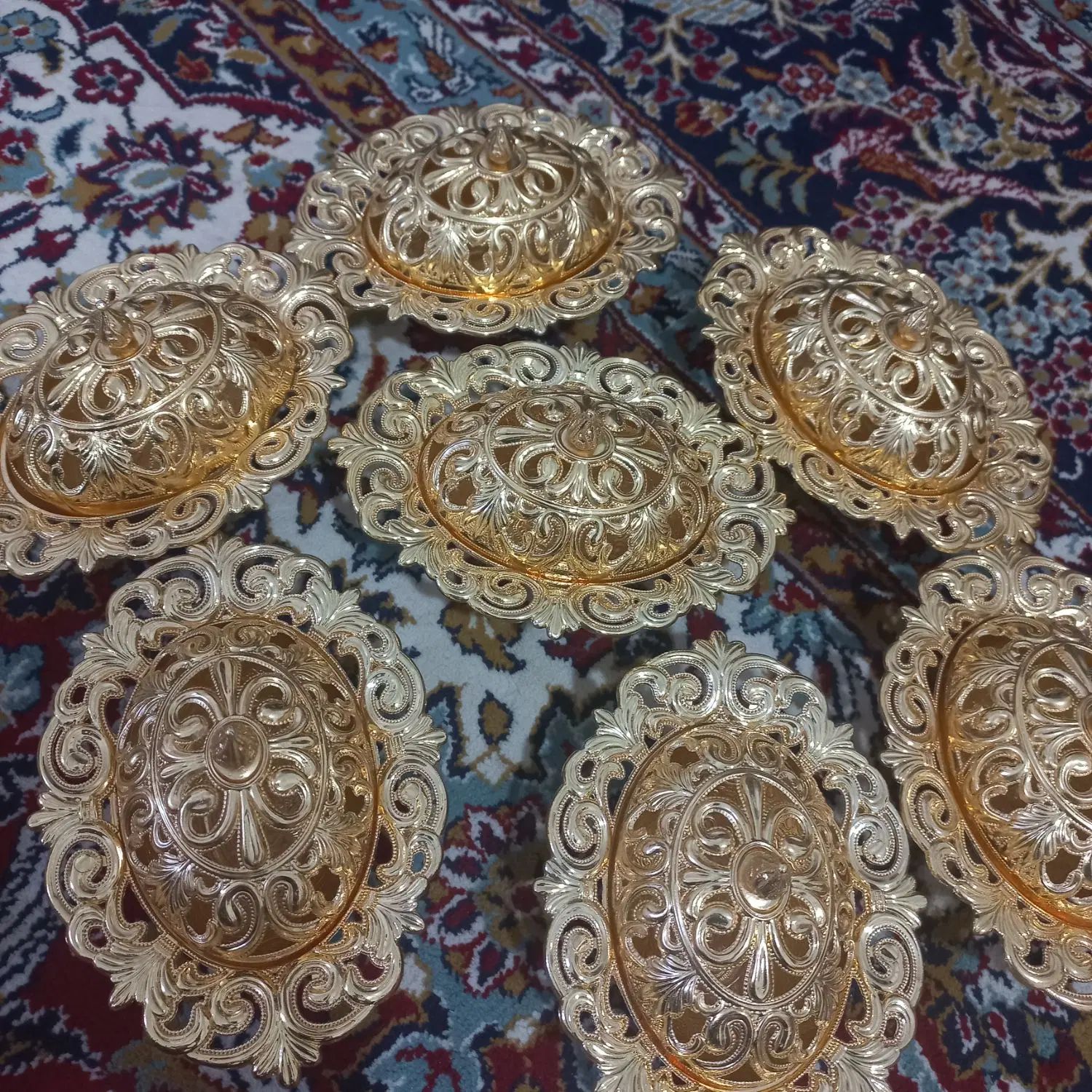 قندان و دستمال|ظروف سرو و پذیرایی|تبریز, |دیوار
