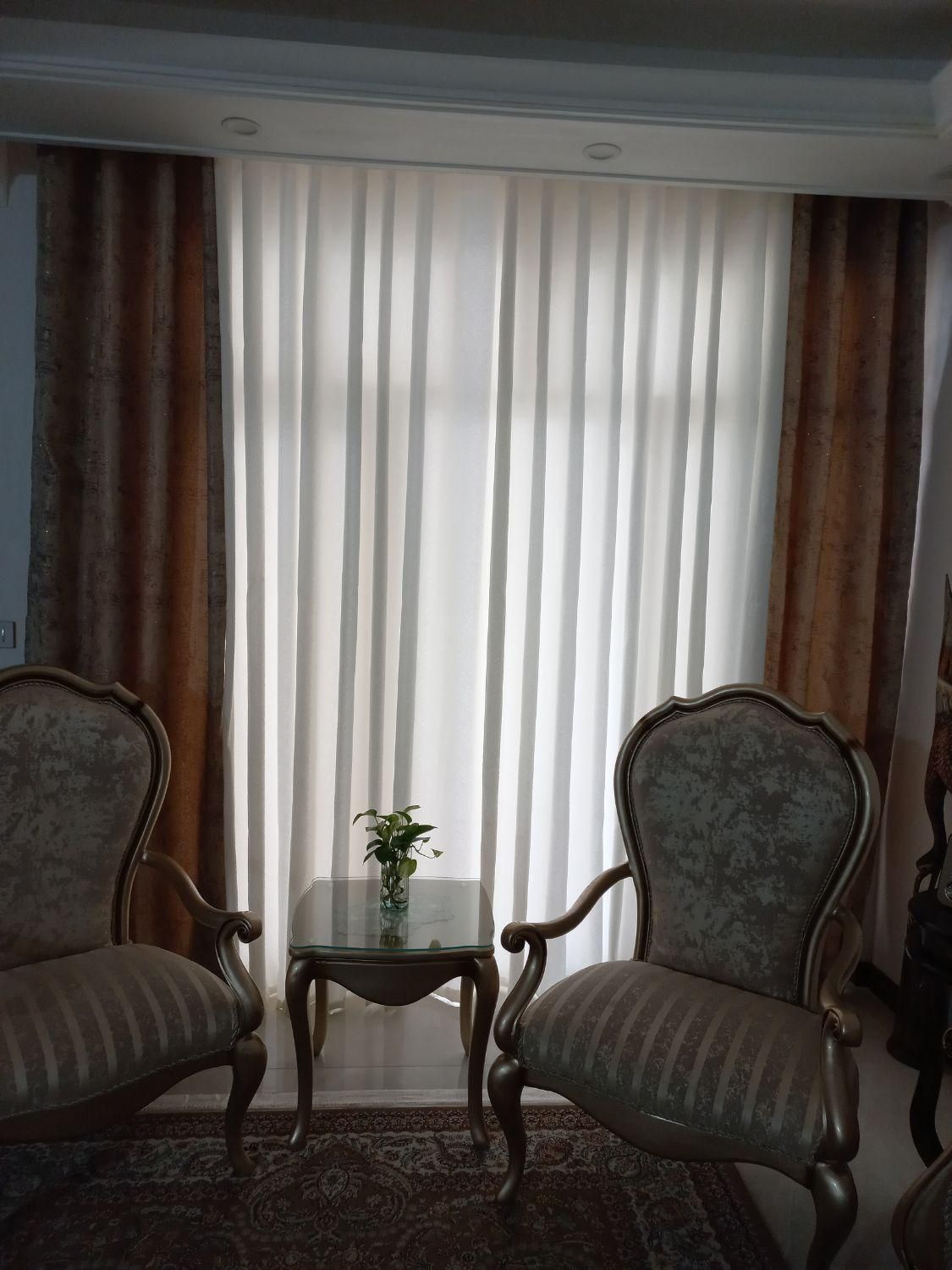 پرده پذیرایی همراه با والان|پرده، رانر، رومیزی|بومهن, |دیوار