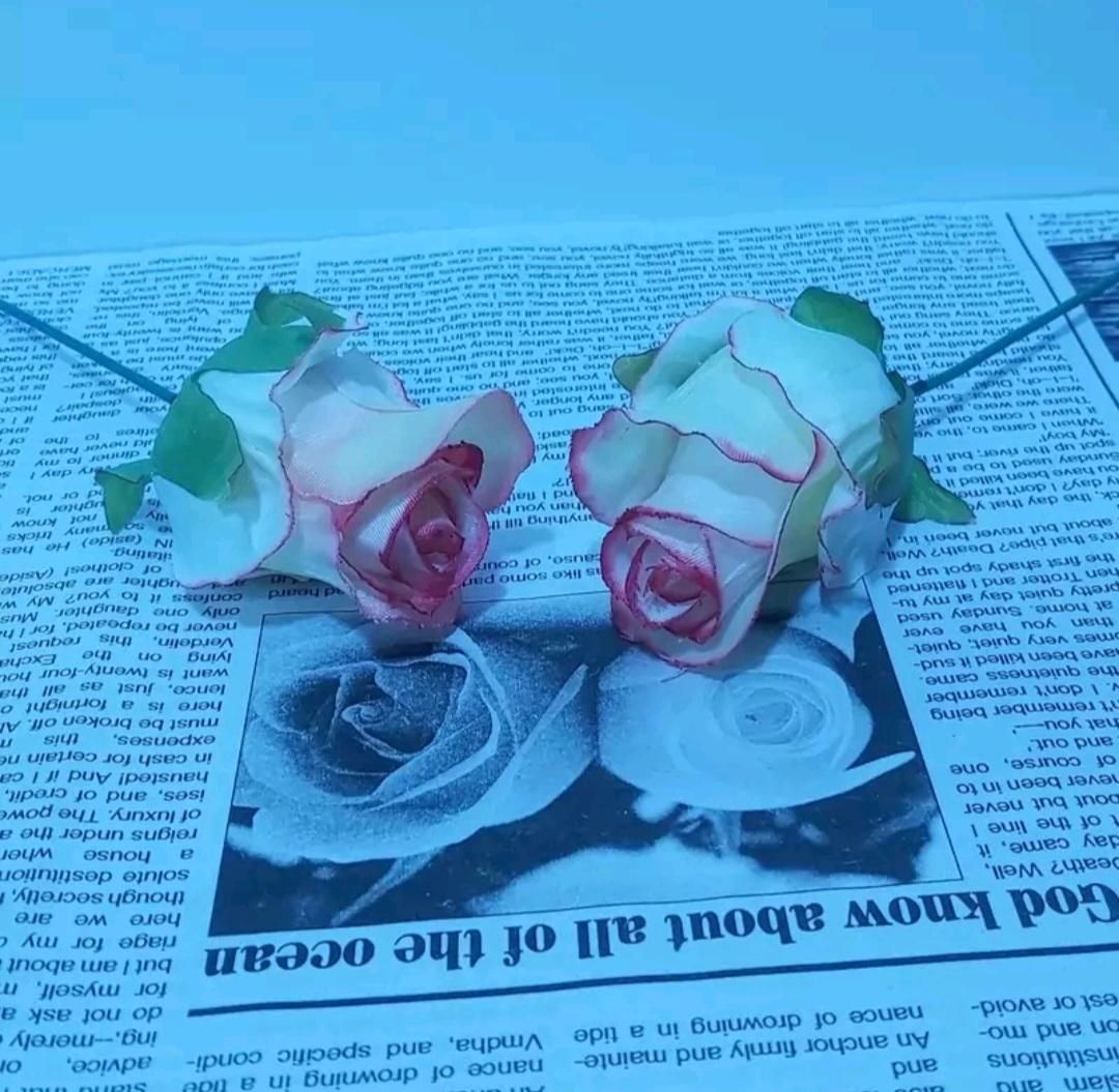 گل رز پارچه ای  مصنوعی|گل مصنوعی|قم, باجک یک|دیوار