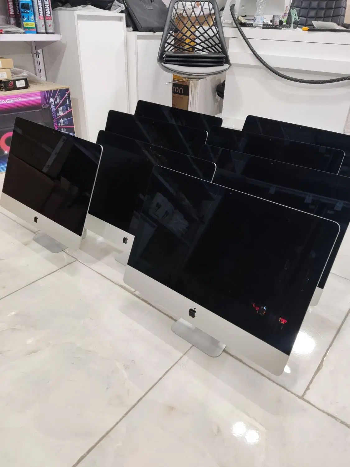 imac 2017 i5 نسل ۷ گلس اورجینال در حد نو کم کار|رایانه رومیزی|اصفهان, شاهد|دیوار