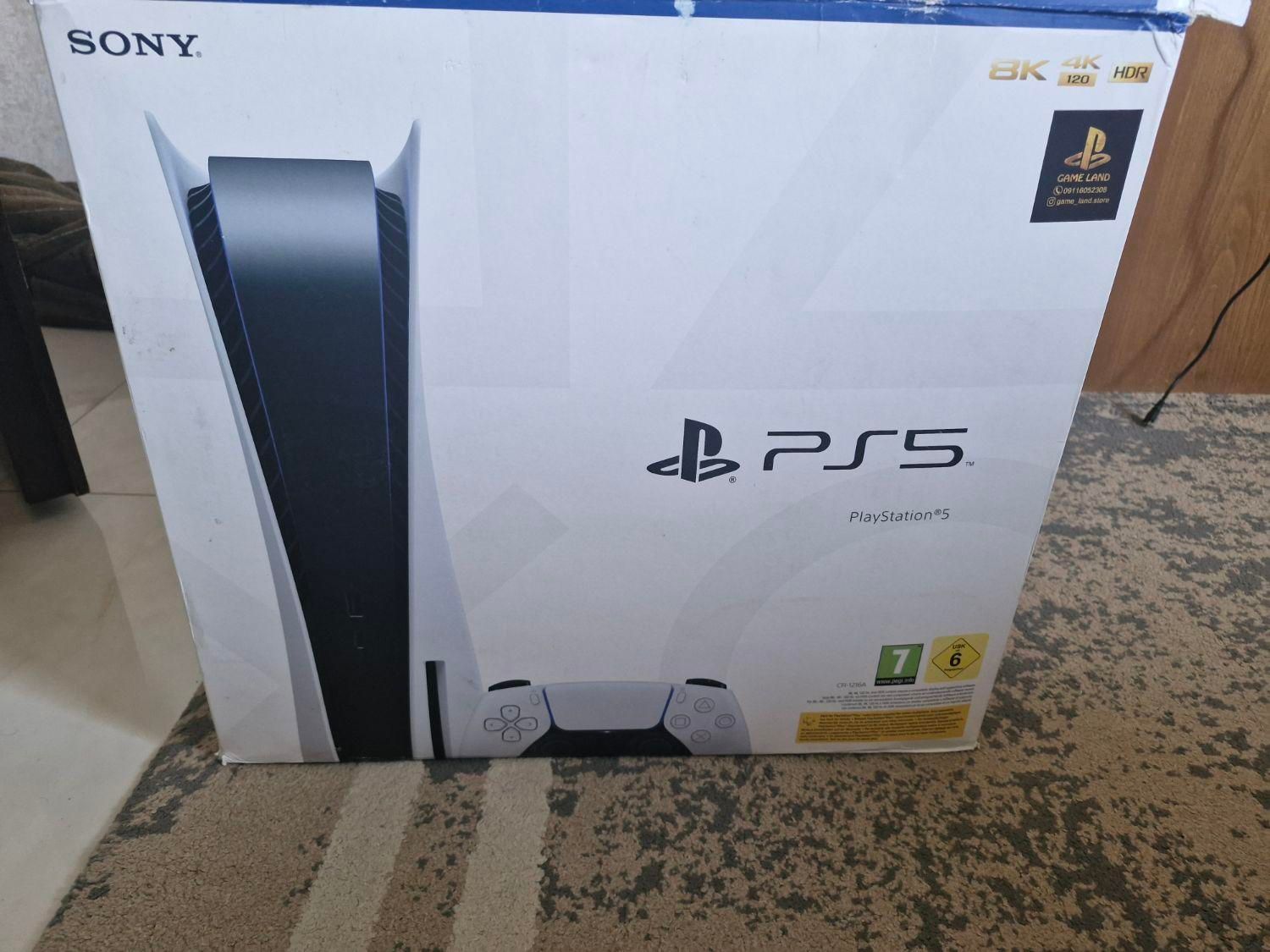 ps5 اروپا سری ۱۲ (سری اخر)|کنسول، بازی ویدئویی و آنلاین|رشت, گلباغ نماز|دیوار