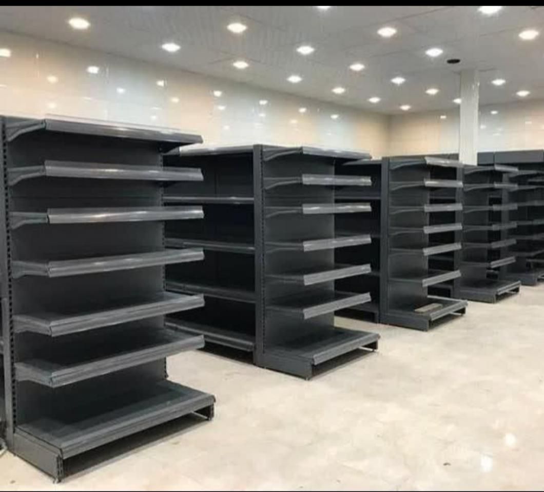 قفسه فلزی/پیچ و مهره ای طوسی/سوپری|فروشگاه و مغازه|رامسر, |دیوار