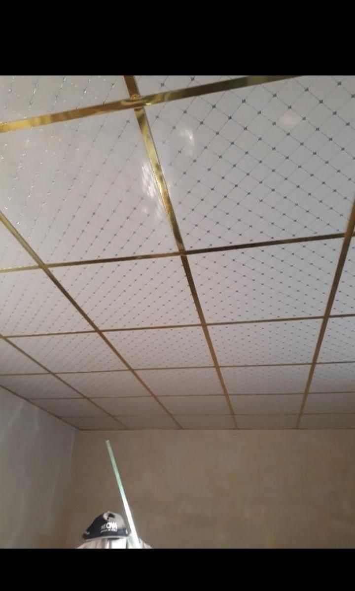 اجرای کناف و سقف کاذب،(۶۰×۶۰)pvc تی وی و لاین نوری|خدمات پیشه و مهارت|دزفول, |دیوار