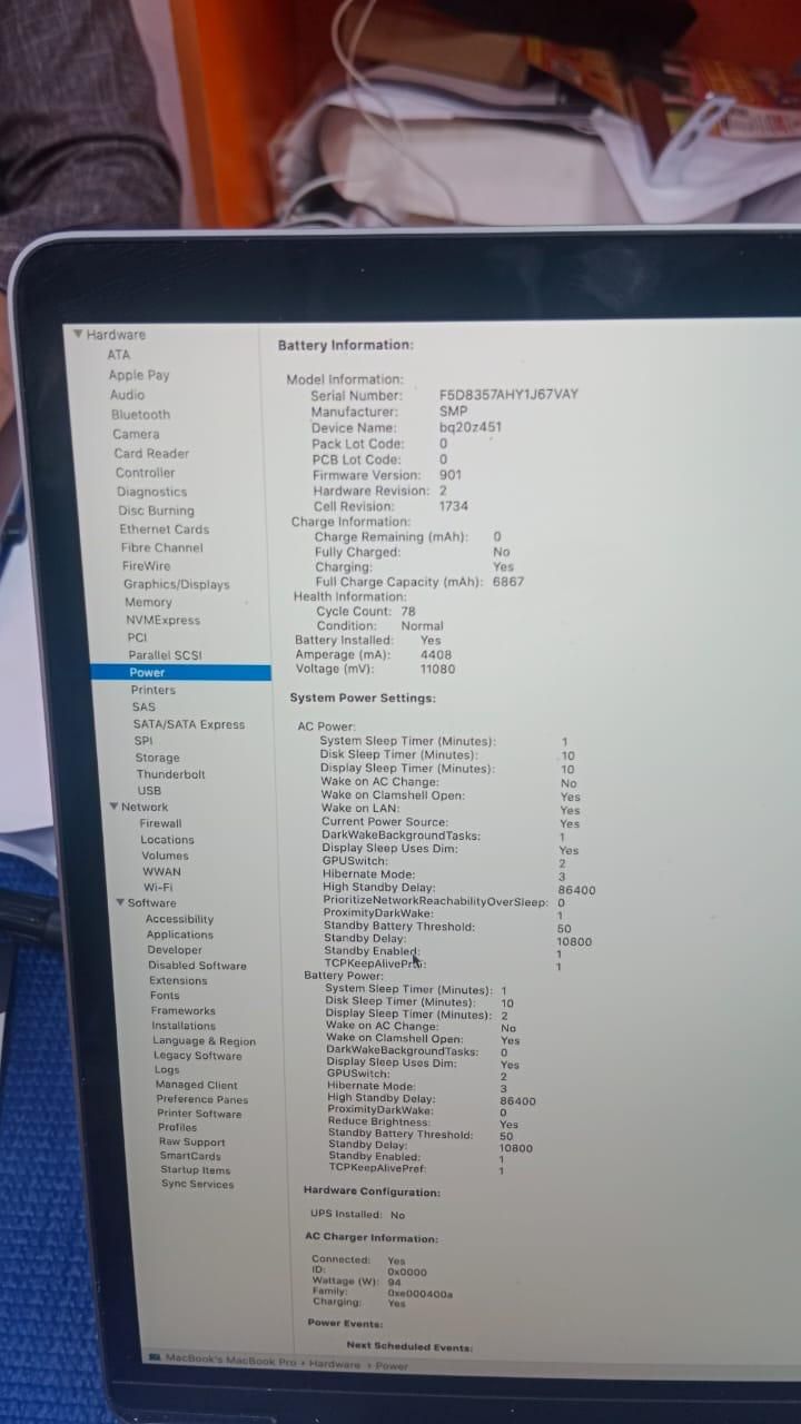 macbook pro 2019 تاچ بار و گرافیکی|رایانه همراه|گنبد کاووس, |دیوار