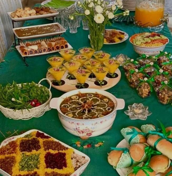 حلوا پک پذیرایی  شله زرد آش خرما ارسال رایگان|خوردنی و آشامیدنی|قم, انسجام|دیوار