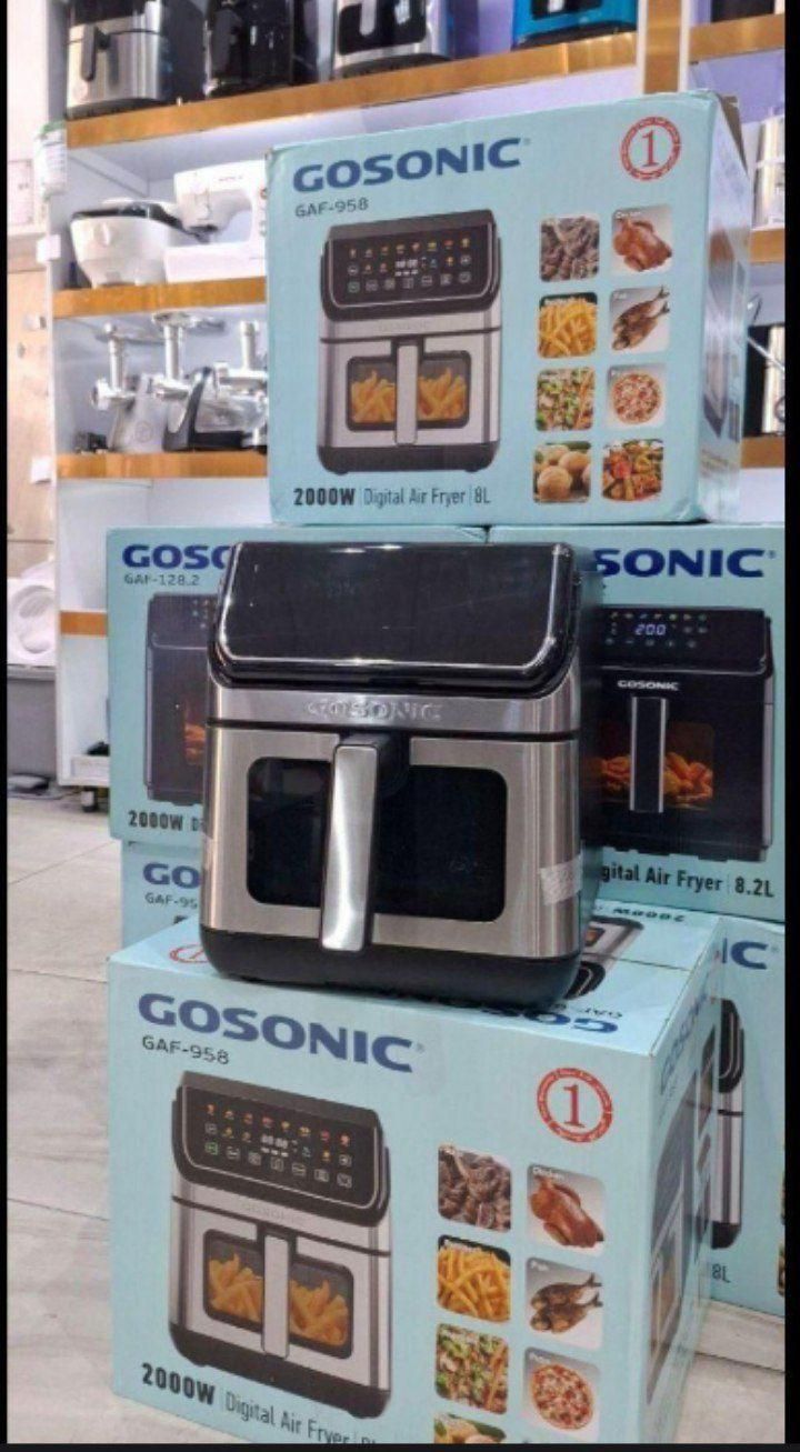 سرخکن هواپز GOSONICلیتر8دوالمنت2000wبا ارسال958سرخ|اجاق گاز و لوازم برقی پخت‌وپز|مشهد, شهید آوینی|دیوار