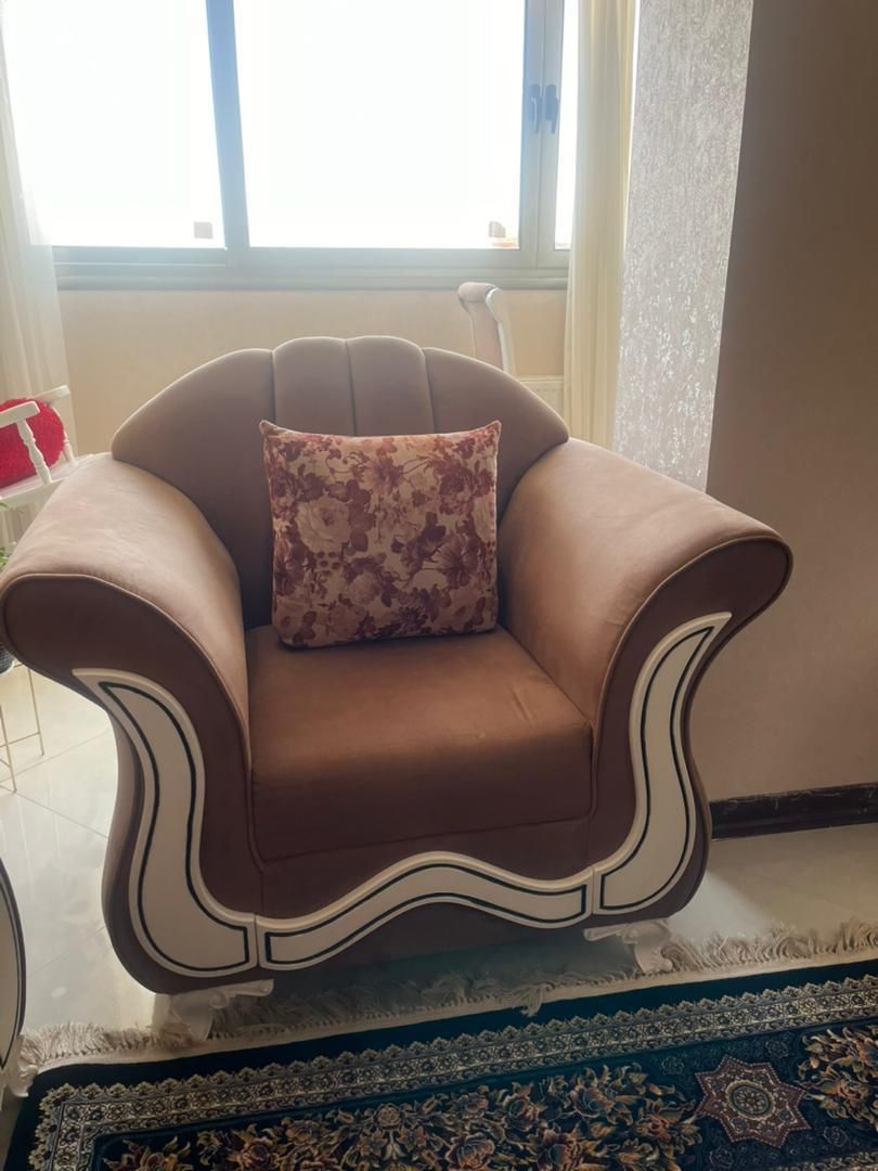 مبلمان ۹ نفره|مبلمان خانگی و میز عسلی|لنجان, |دیوار