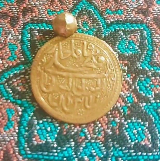 سکه طلا یادبود فتحعلی شاه قاجارضرب دارالعلم شیراز|کلکسیون سکه، تمبر، اسکناس|بروجرد, |دیوار