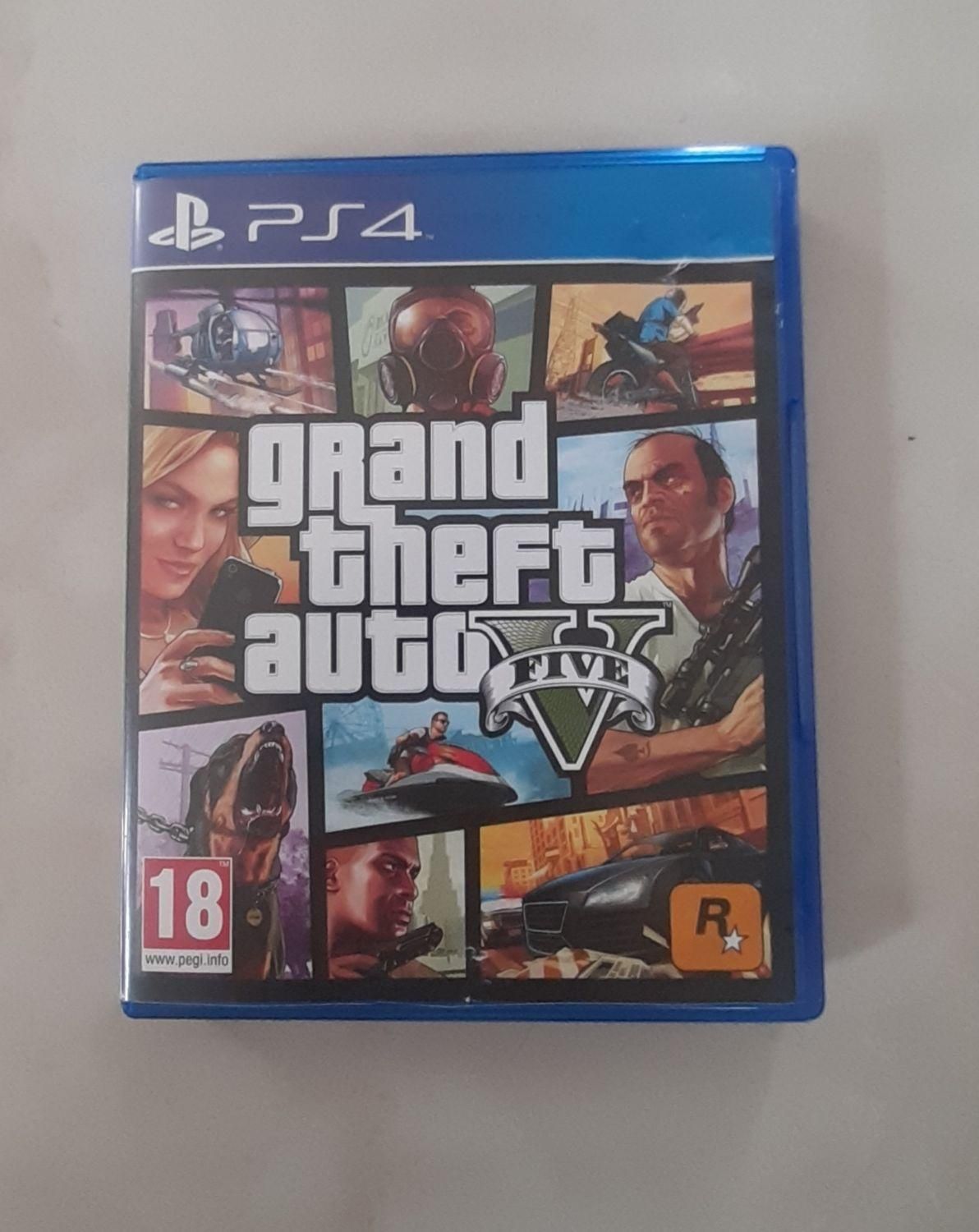 بازی gta v برای ps4 و ps5|کنسول، بازی ویدئویی و آنلاین|آستانه اشرفیه, |دیوار