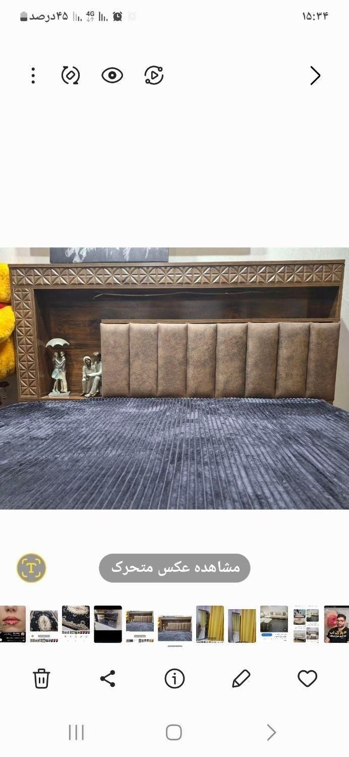 سرویس تخت و آینه آرایش و یک میز|تشک تختخواب|اهواز, گلستان|دیوار