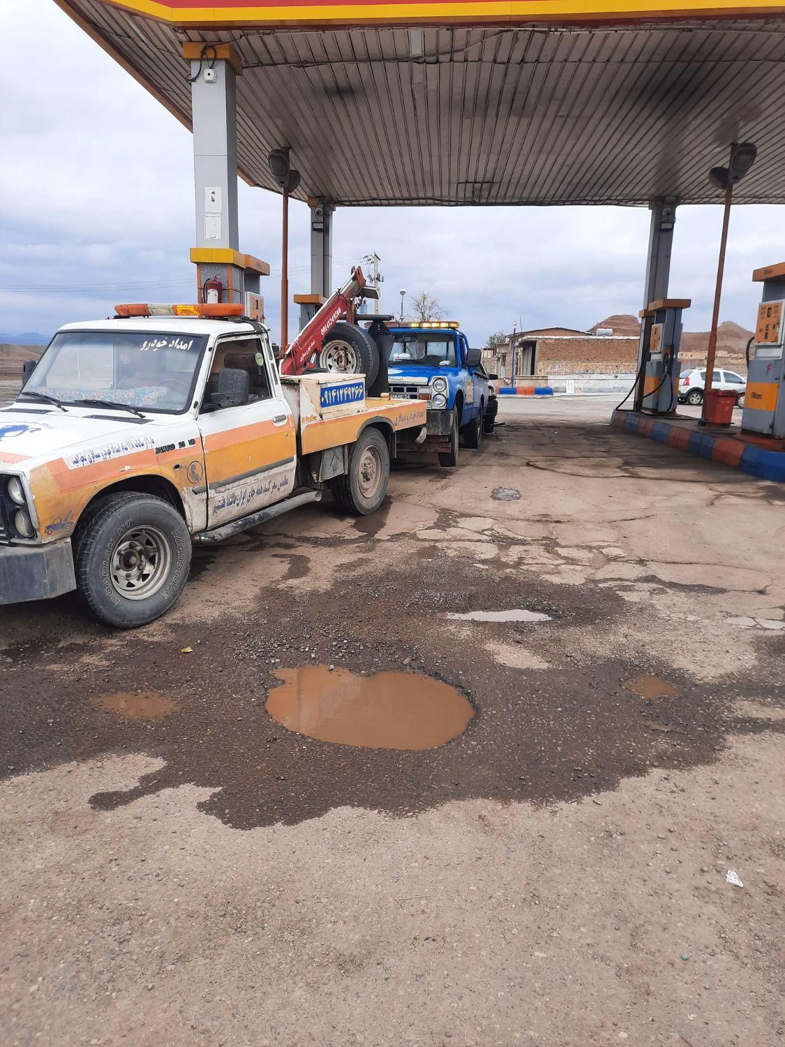 امدادخودرو/نیسان چرثقیل/ یدککش/ درمیانه وحومه|خدمات حمل و نقل|میانه, |دیوار