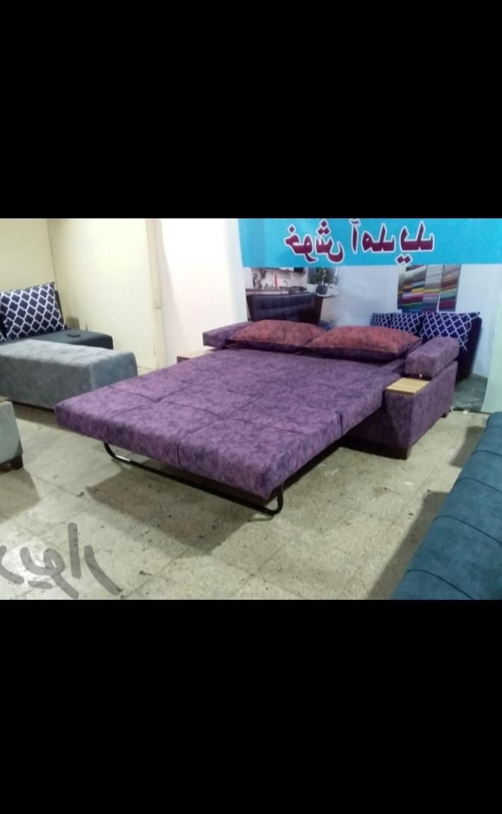 صندلی تخت شو تختخوابشو تختشو کمجاین|مبلمان خانگی و میز عسلی|اصفهان, شیخ اشراق|دیوار