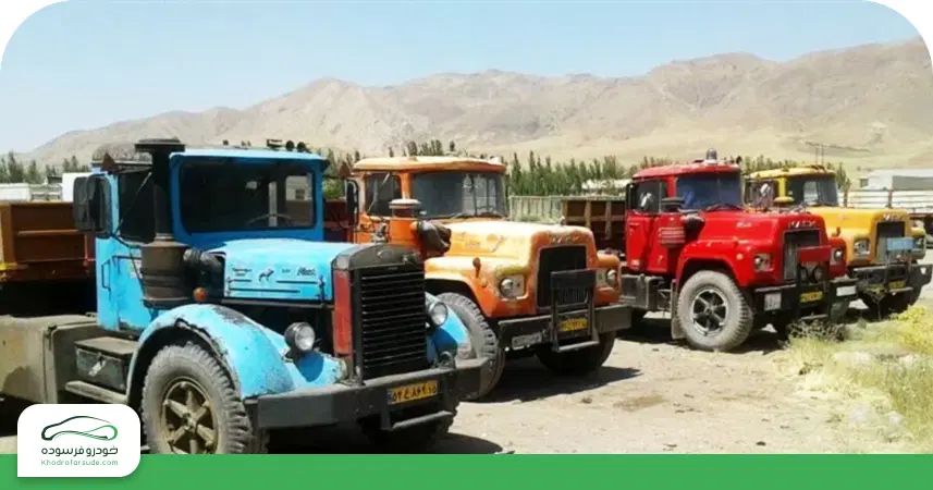 خرید اقساطی و فرسوده سنگین  ولوو ماک بنز همه نوع|خدمات موتور و ماشین|یزد, |دیوار