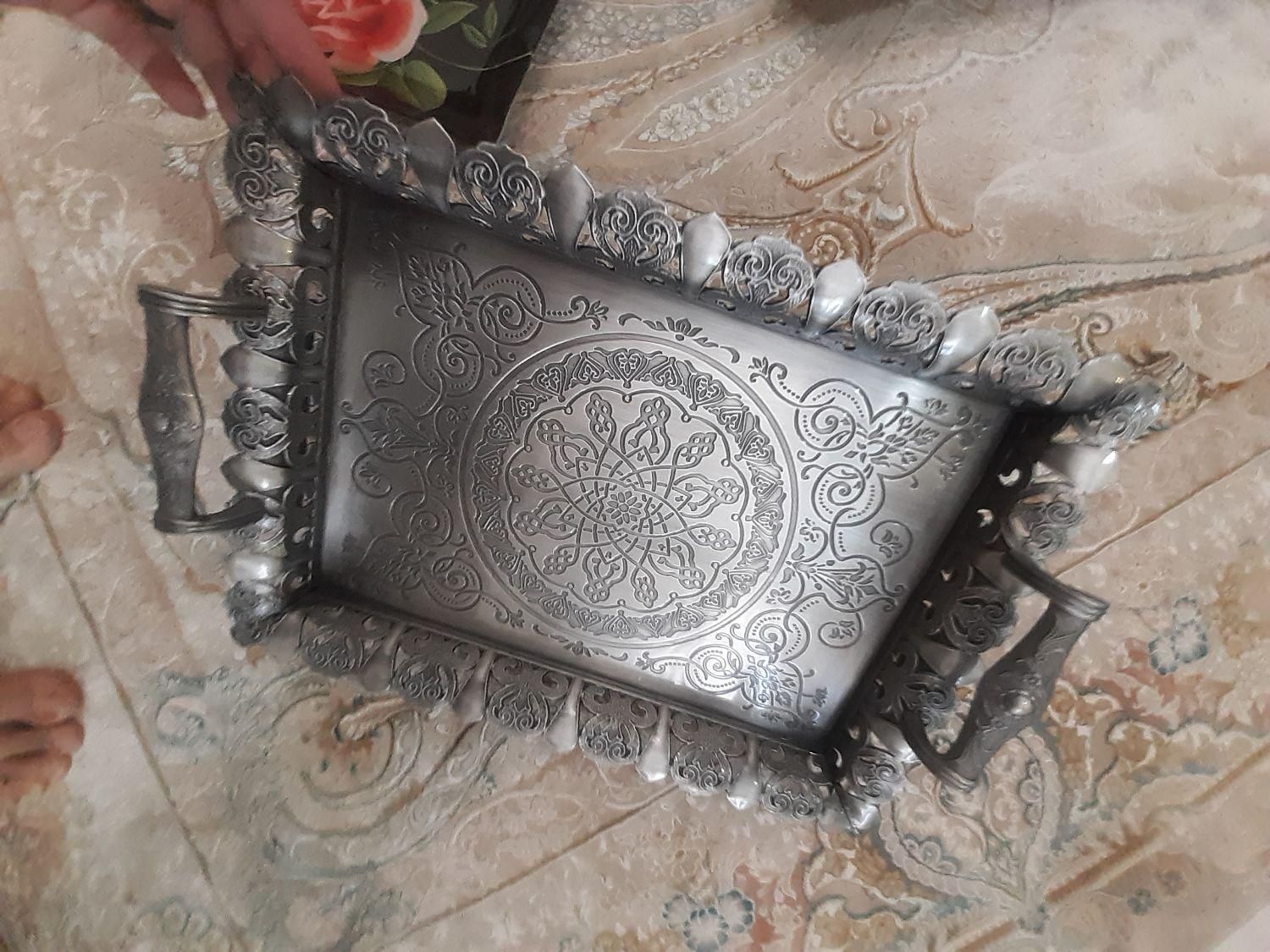 خرد کن مولینکس ۱ ۲ ۳ و سینی نو فلاسک چایی|خردکن، آسیاب، غذاساز|تهران, شهرک فردوس (حسینی)|دیوار