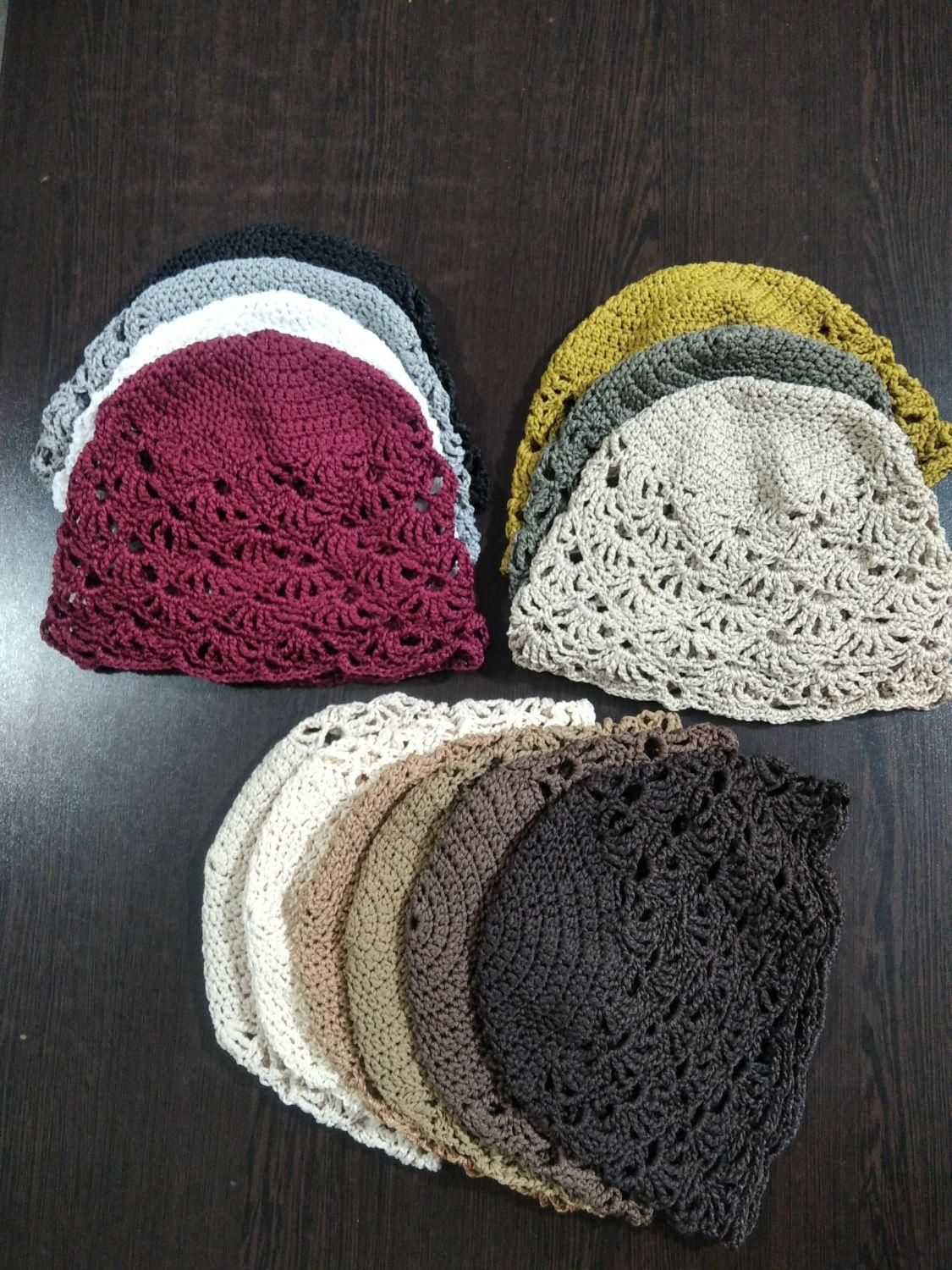 تولید انواع کلاه زنانه و مردانه (قلاب بافی)|لباس|شیراز, سعدیه شمالی|دیوار