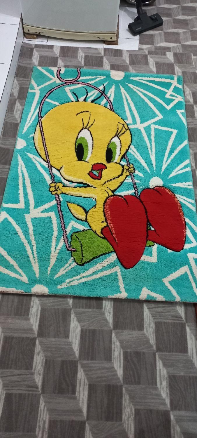 فرش کودک در حد نو|فرش|خاوران, |دیوار