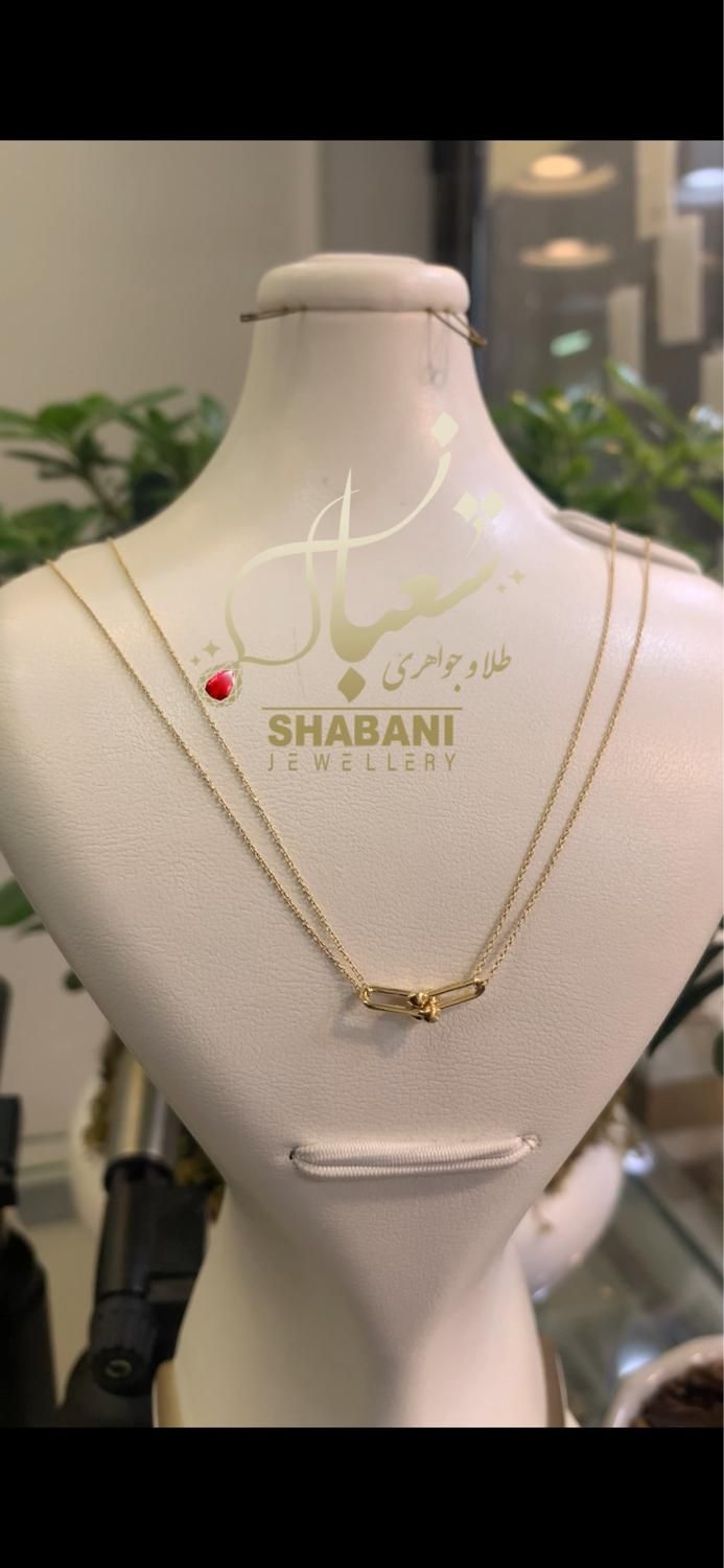 گردنی زنجیر ۲ لاین متصل|جواهرات|رشت, بازار|دیوار