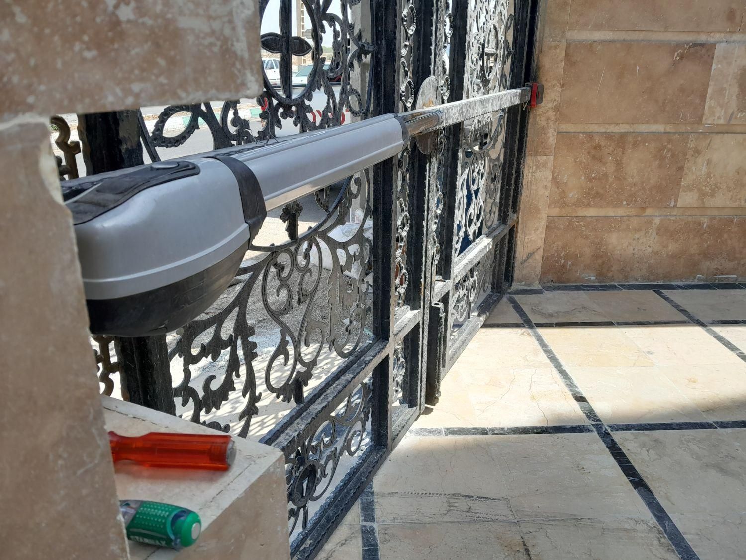 نصب و فروش جک بازویی برقی درب پارکینگ ریموتی|مصالح و تجهیزات ساختمان|اهواز, شهرک دانشگاه|دیوار