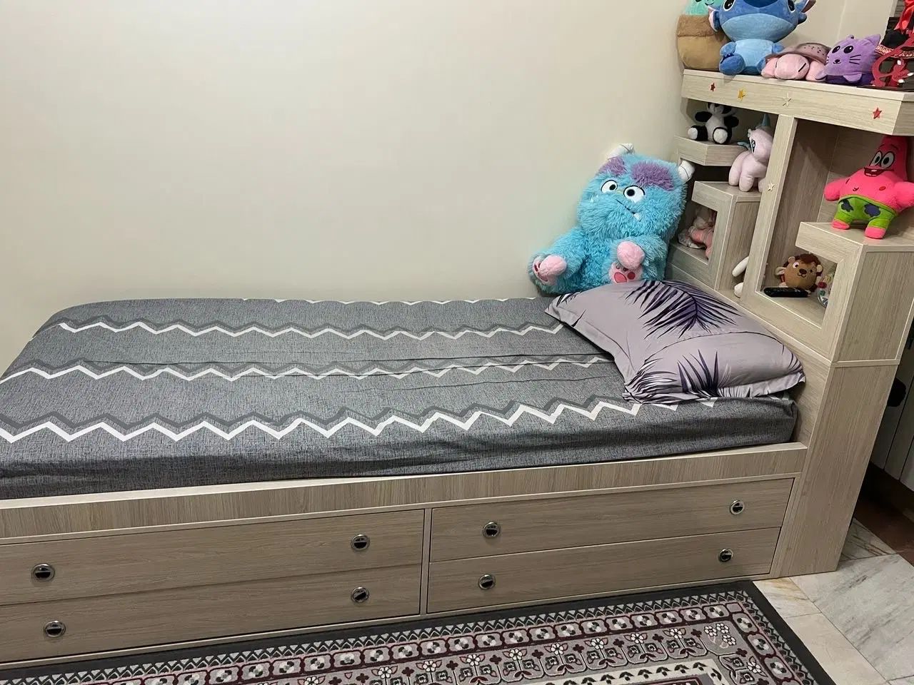 تخت خواب و کتابخانه|تخت و سرویس خواب|تهران, تهران‌نو|دیوار