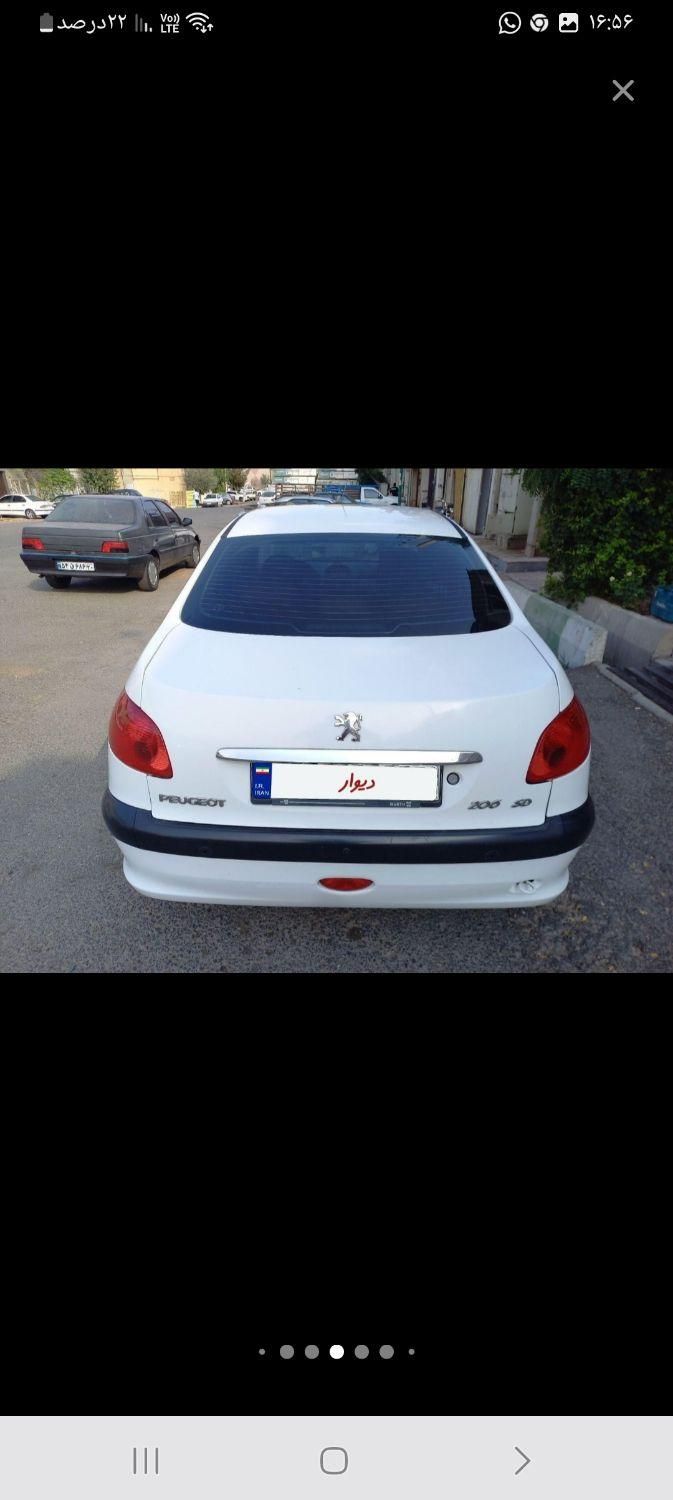 پژو ۲۰۶ sd v8|خودرو سواری و وانت|اسلام‌شهر, |دیوار