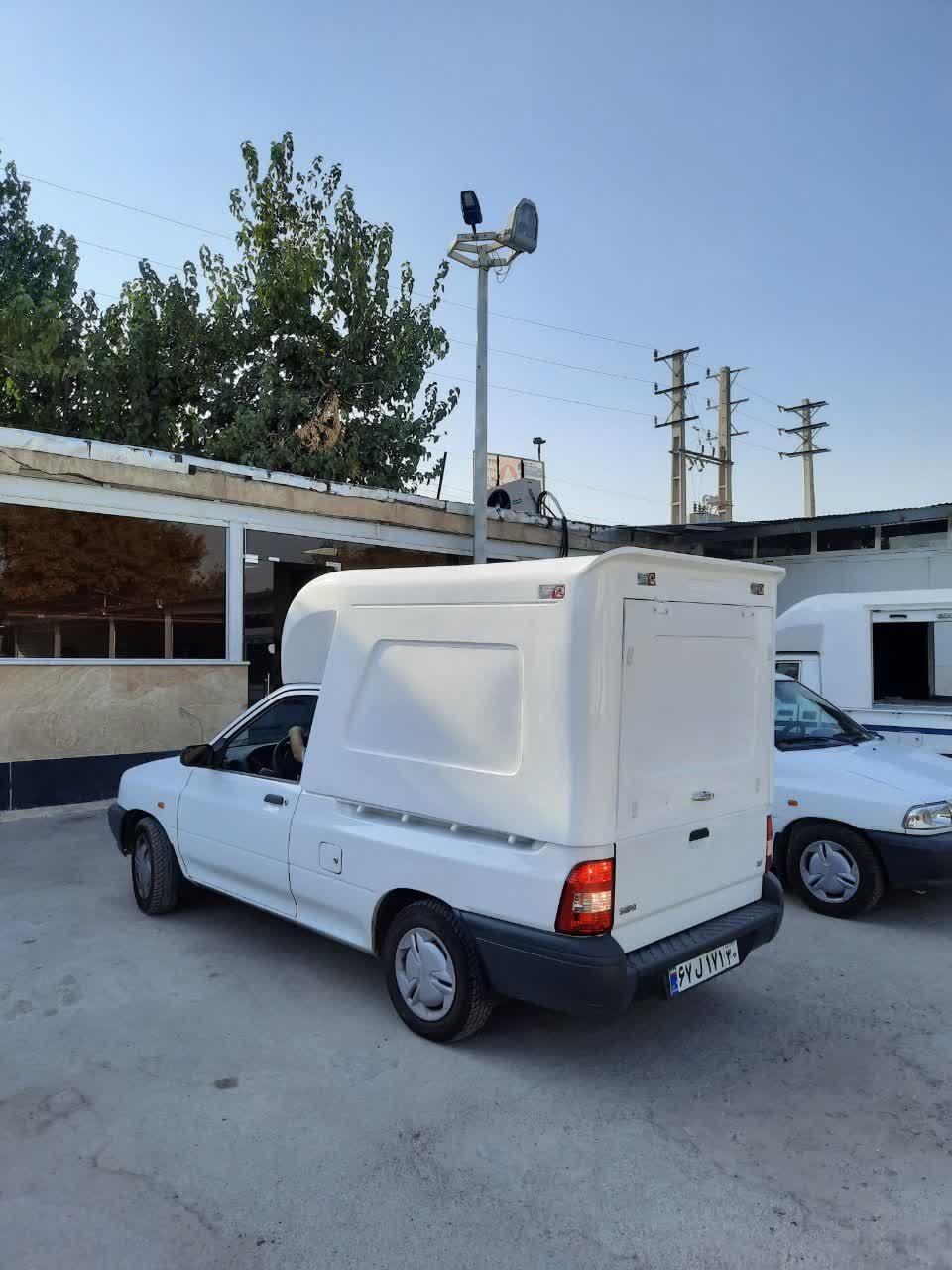 کابین وانت آریسان 2 باربند اتاق عقب پراید 151 کفی|قطعات یدکی و لوازم جانبی|اندیشه, |دیوار