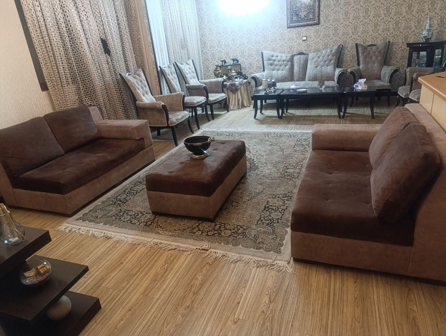 مبل نیمه استیل|مبلمان خانگی و میز عسلی|اصفهان, خانه اصفهان|دیوار