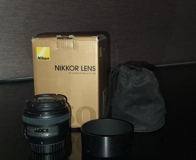 Lenz nikon 50m f1.4|دوربین عکاسی و فیلم‌برداری|تهران, شهرک غرب|دیوار