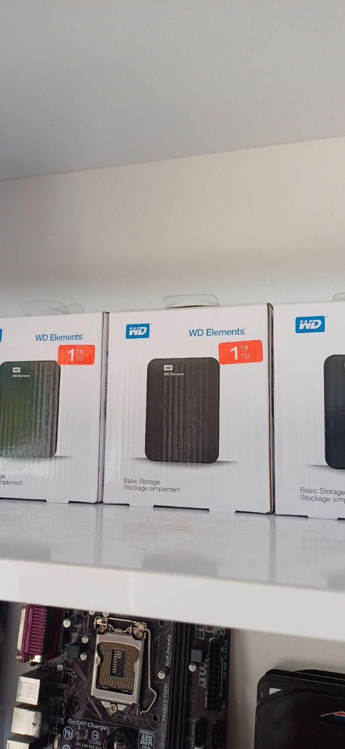 هارد اکسرنال WD 1TB USB.3 اصلی|قطعات و لوازم جانبی رایانه|شیراز, شهرک پرواز|دیوار