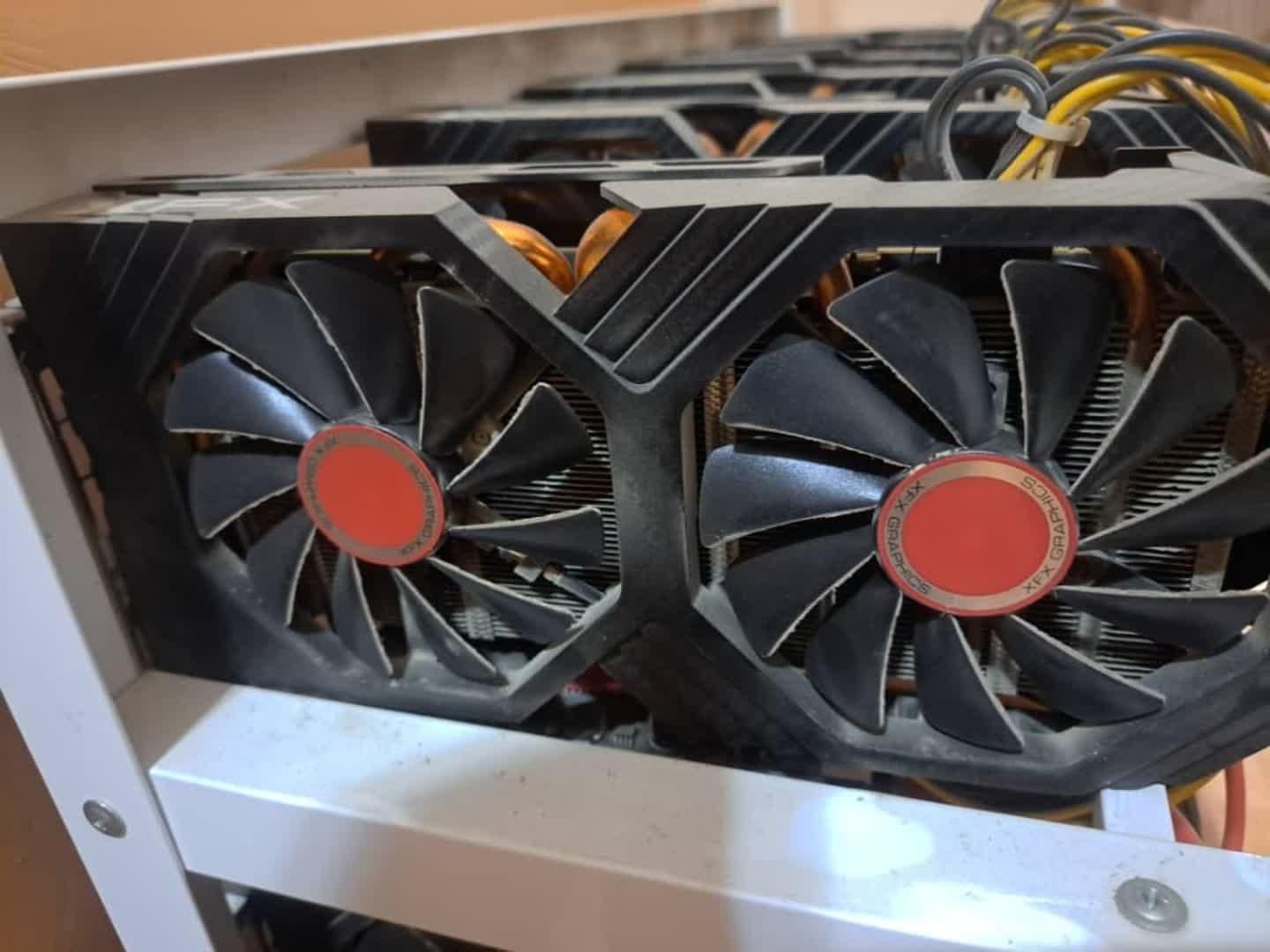 خرید و فروش ریگ ، ماینر ، کارت گرافیک RX580 و غیره|قطعات و لوازم جانبی رایانه|قم, دورشهر|دیوار