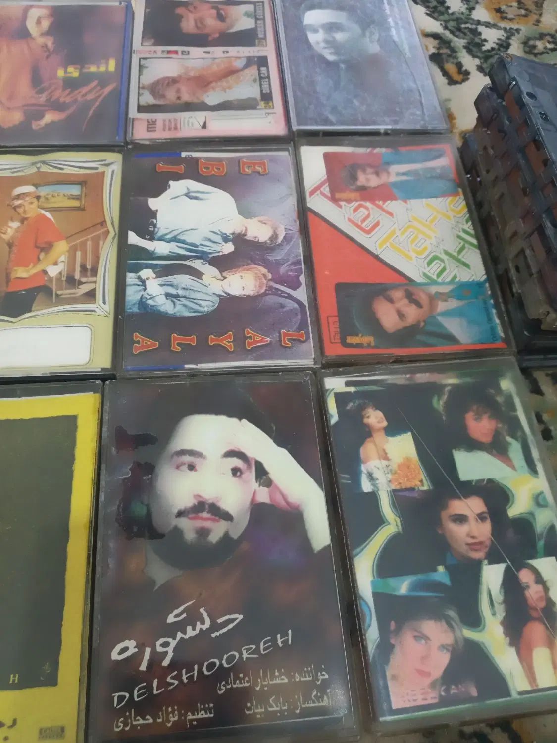سلام تعداد۲۰ عدد نوارکاست قدیمی  اورجینال|فیلم و موسیقی|کرج, کیانمهر|دیوار