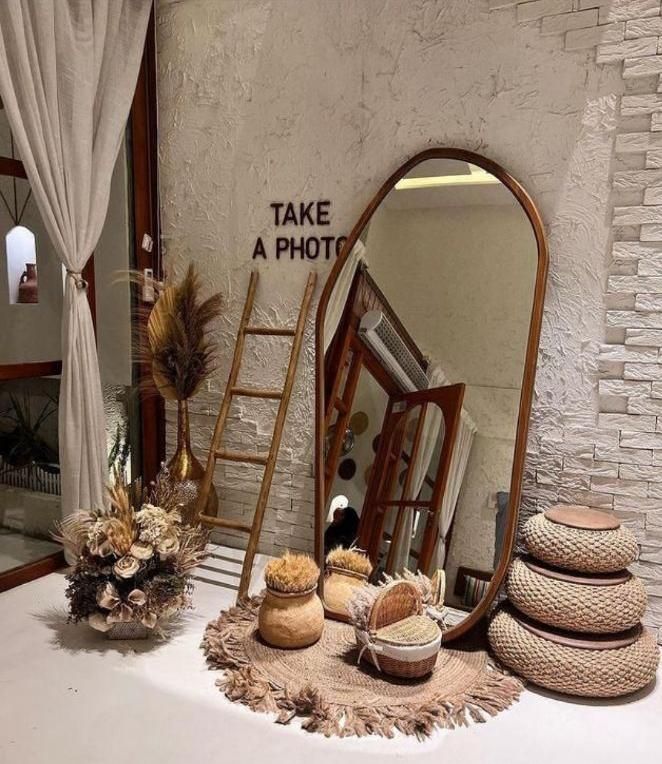 اینه قدی مدل دفرمه چوبی|آینه|شیراز, پارک کوهستانی بوستان|دیوار