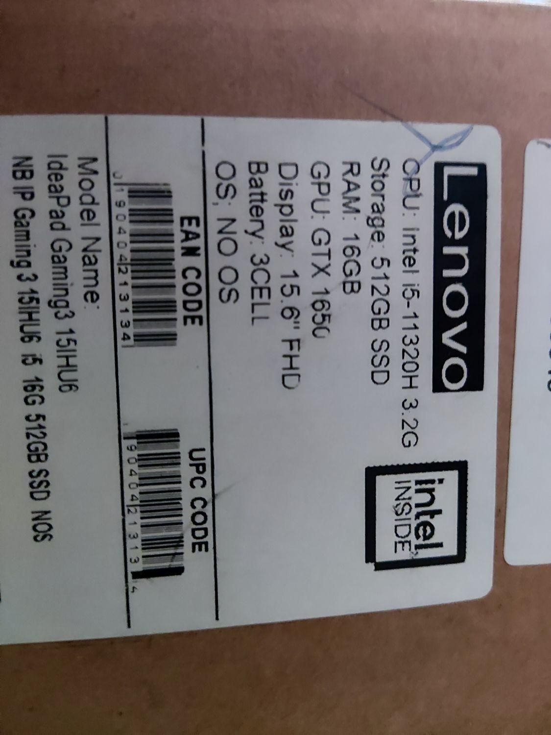 لپ تاپ Lenovo gaming 3|رایانه همراه|قم, باجک دو|دیوار