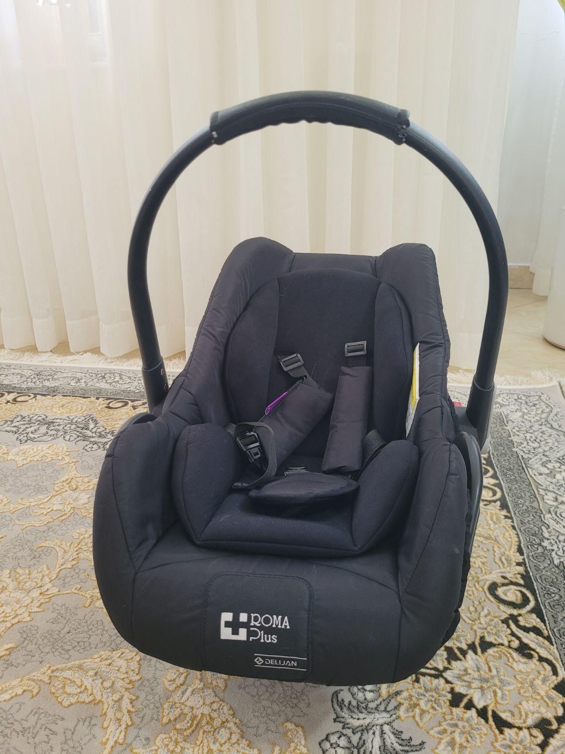 کریر  مدل دلیجان پلاس رنگ مشکی|کالسکه و لوازم جانبی|بندر انزلی, معلم|دیوار