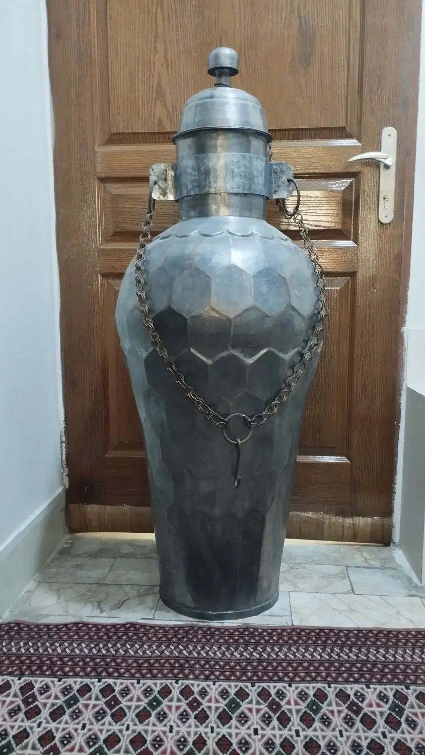 دبه روغن مسی غول پبکر|صنایع دستی و سایر لوازم تزئینی|مشهد, راهنمایی|دیوار