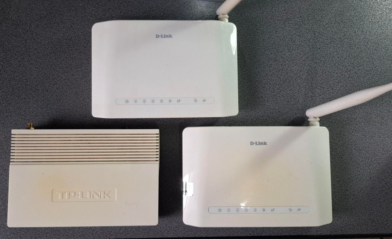3 عدد مودم ADSL|مودم و تجهیزات شبکه|کرج, حسین‌آباد|دیوار