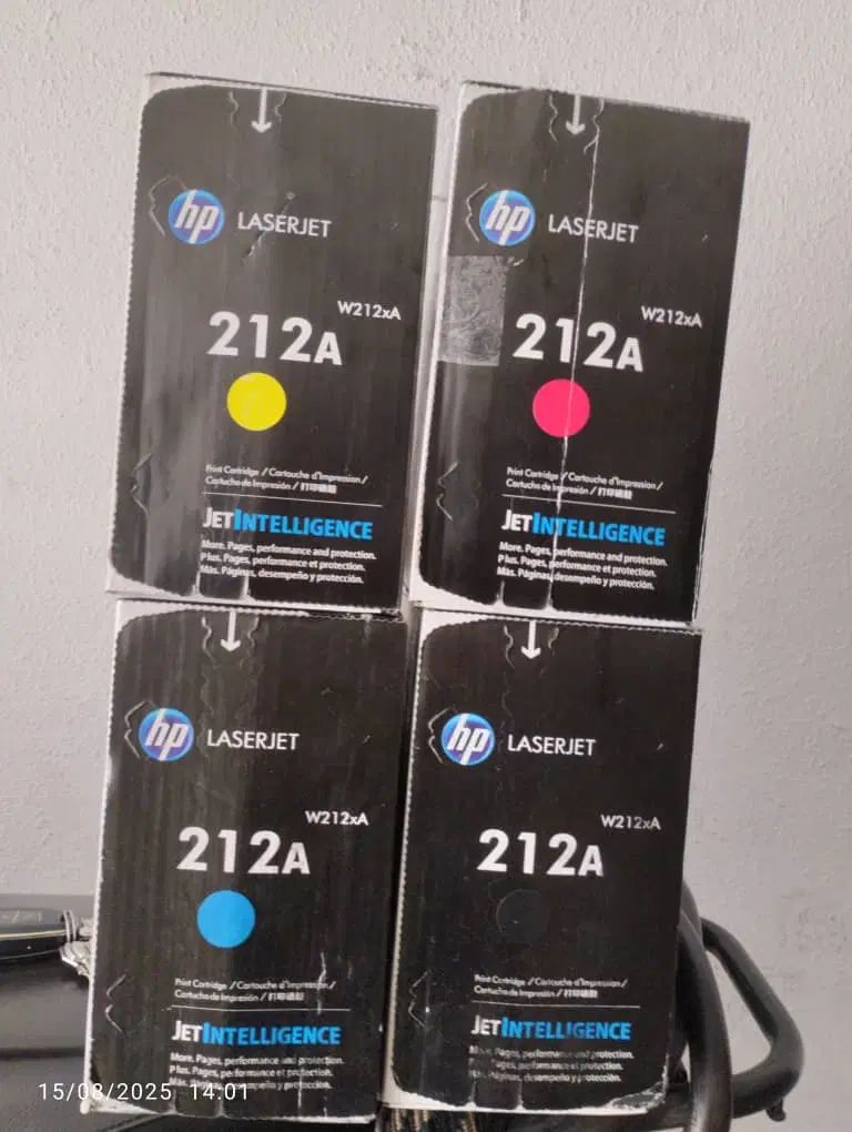 کارتریج 212 رنگی 4عدد کارتریج645 رنگی3عدد|پرینتر، اسکنر، کپی، فکس|تهران, تهرانسر مرکزی|دیوار