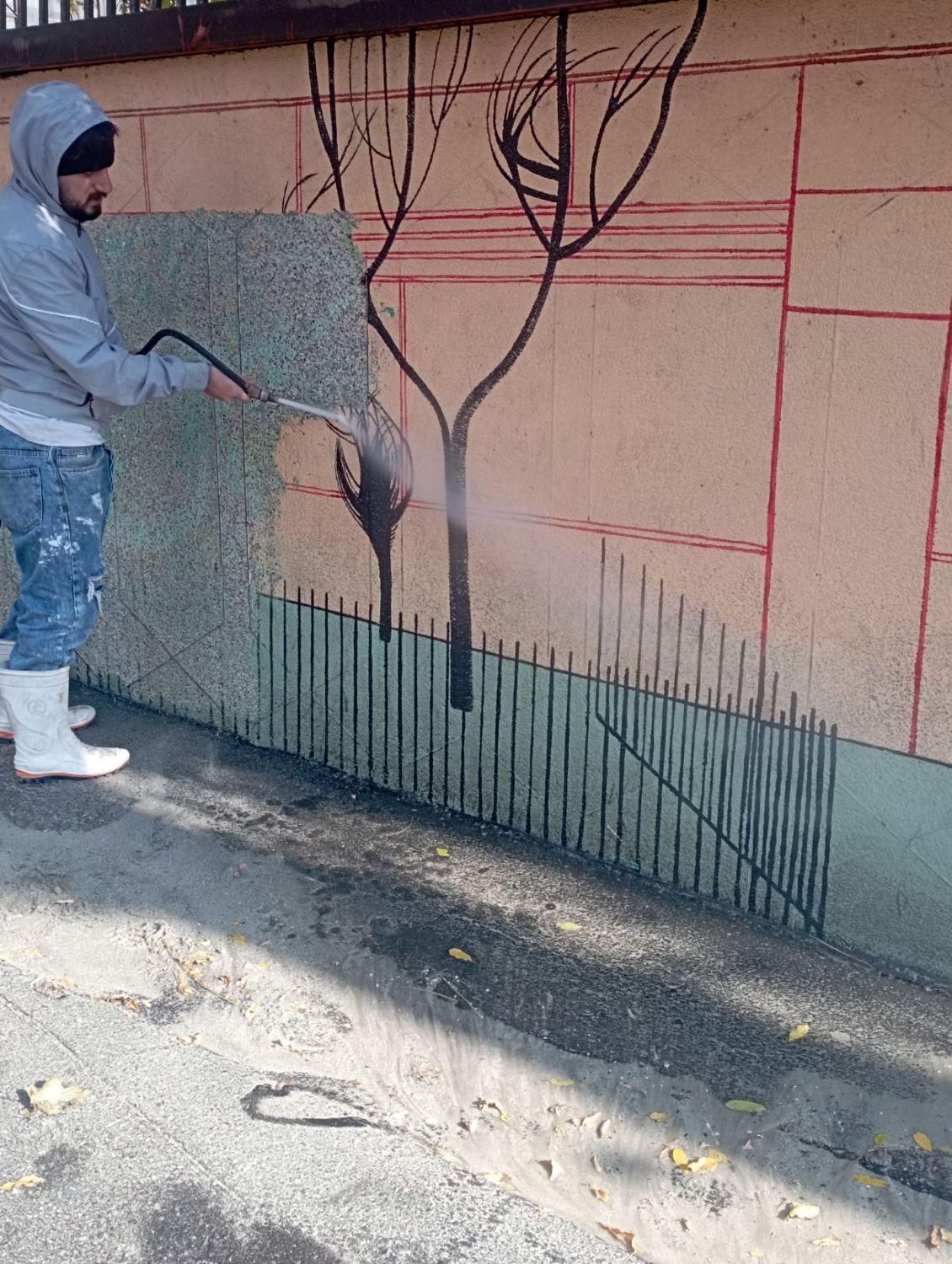 نماشویی نماشور شستشوی نما کل تهران سنگ ساب زن|خدمات نظافت|تهران, جیحون|دیوار