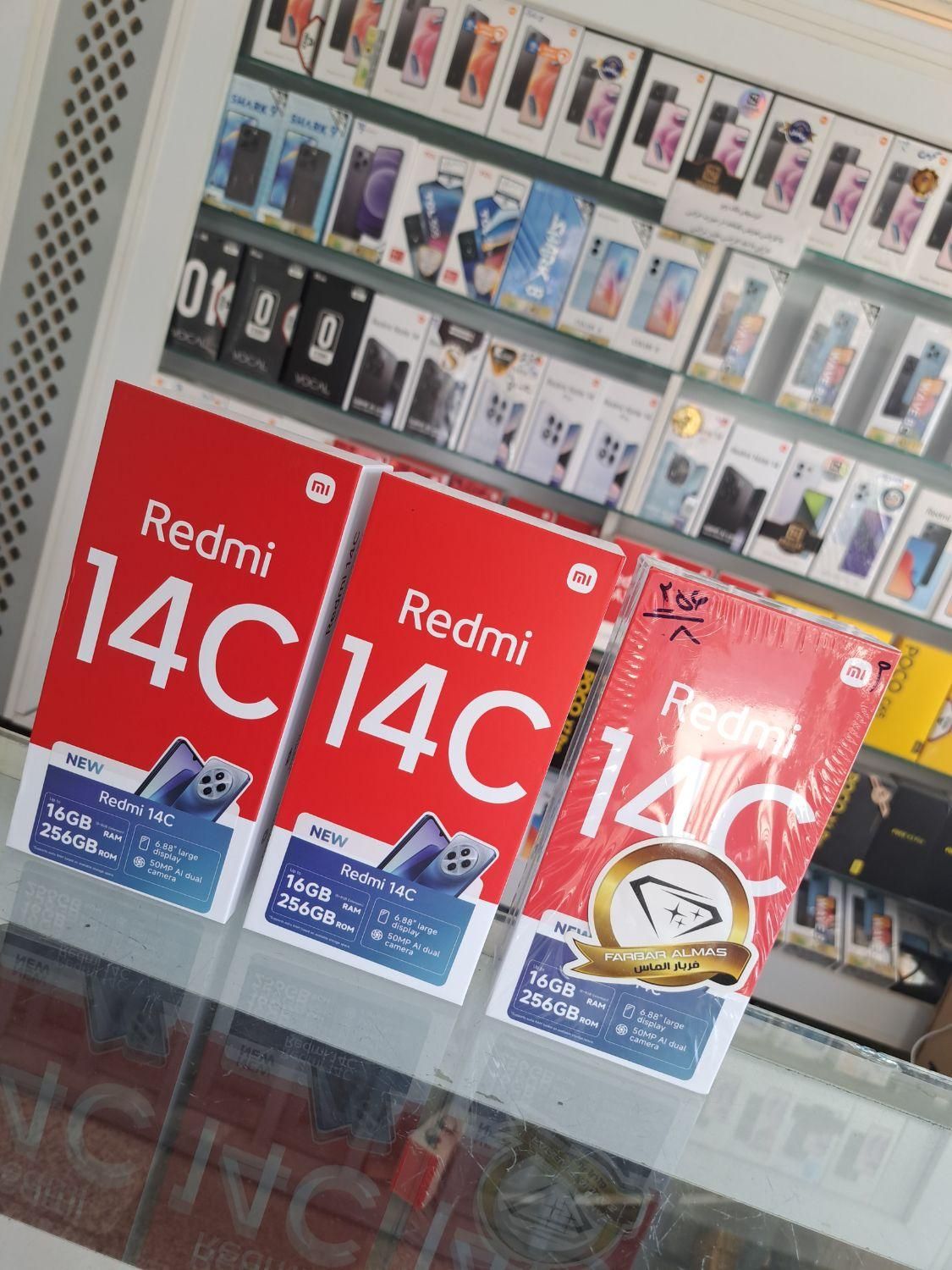 شیائومی Redmi 14C با حافظهٔ ۲۵۶ گیگابایت|موبایل|اراک, |دیوار