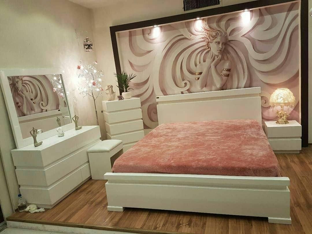 تختخواب (سرویس خواب) مدل گیلدا|تخت و سرویس خواب|تبریز, |دیوار