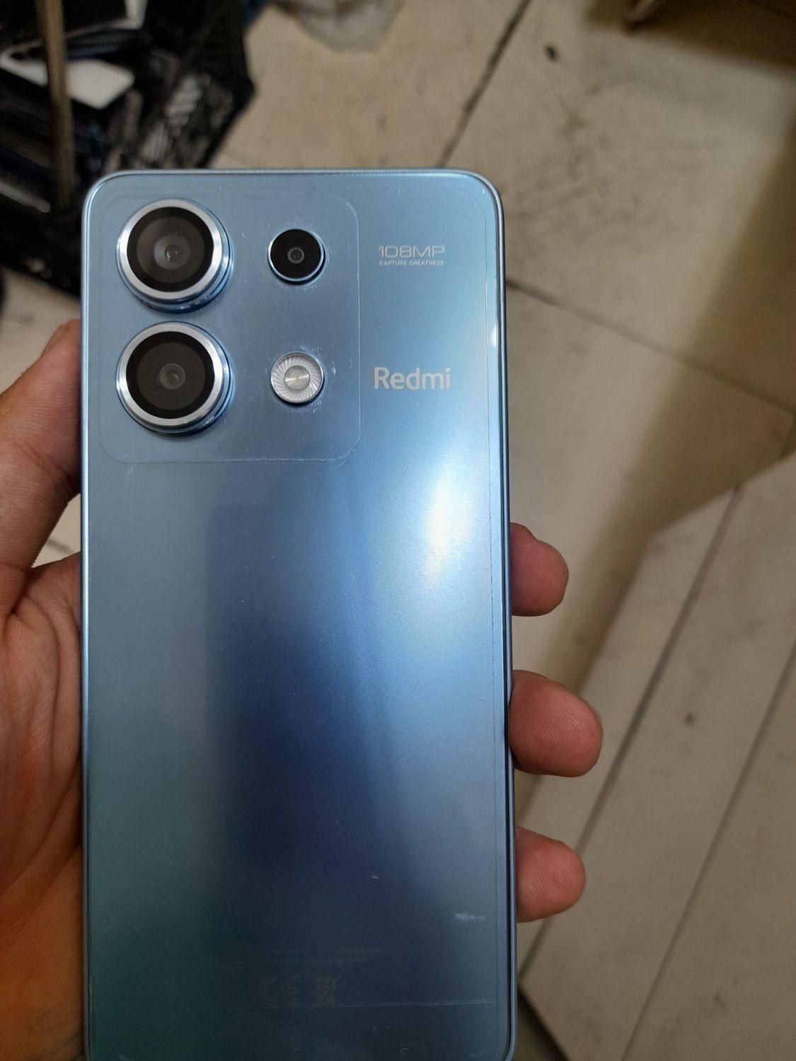 شیائومی Redmi Note 13 با حافظهٔ ۲۵۶ گیگابایت|موبایل|تهران, مسعودیه|دیوار