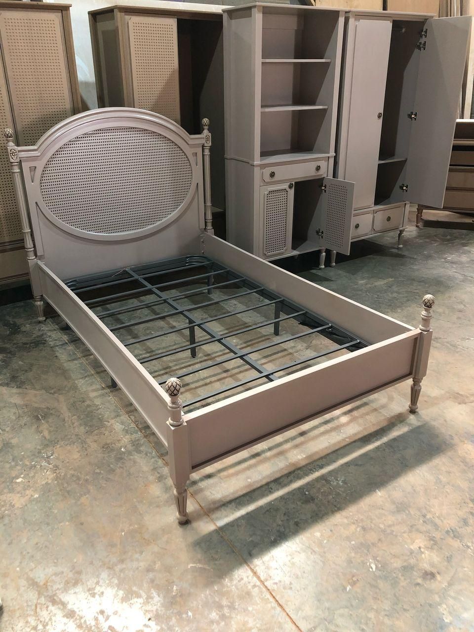 سرویس کودک تمام چوب و روکش رنگ‌شده پاسارگاد|تخت و سرویس خواب|تهران, ازگل|دیوار