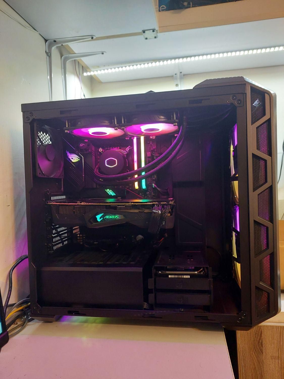 کیس گیمینک حرفه ای Core i9|رایانه رومیزی|تهران, شهر‌زیبا|دیوار