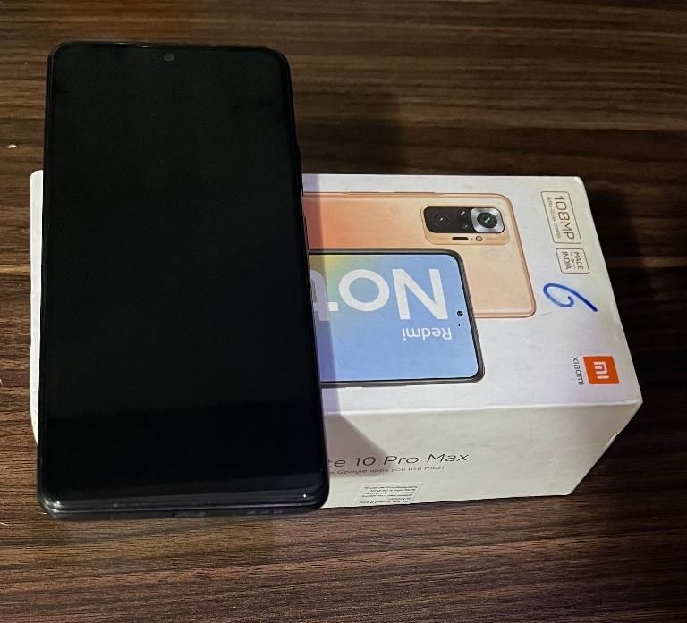 Redmi Note 10 Pro Max ۱۲۸ گیگابایت|موبایل|تهران, بیسیم|دیوار