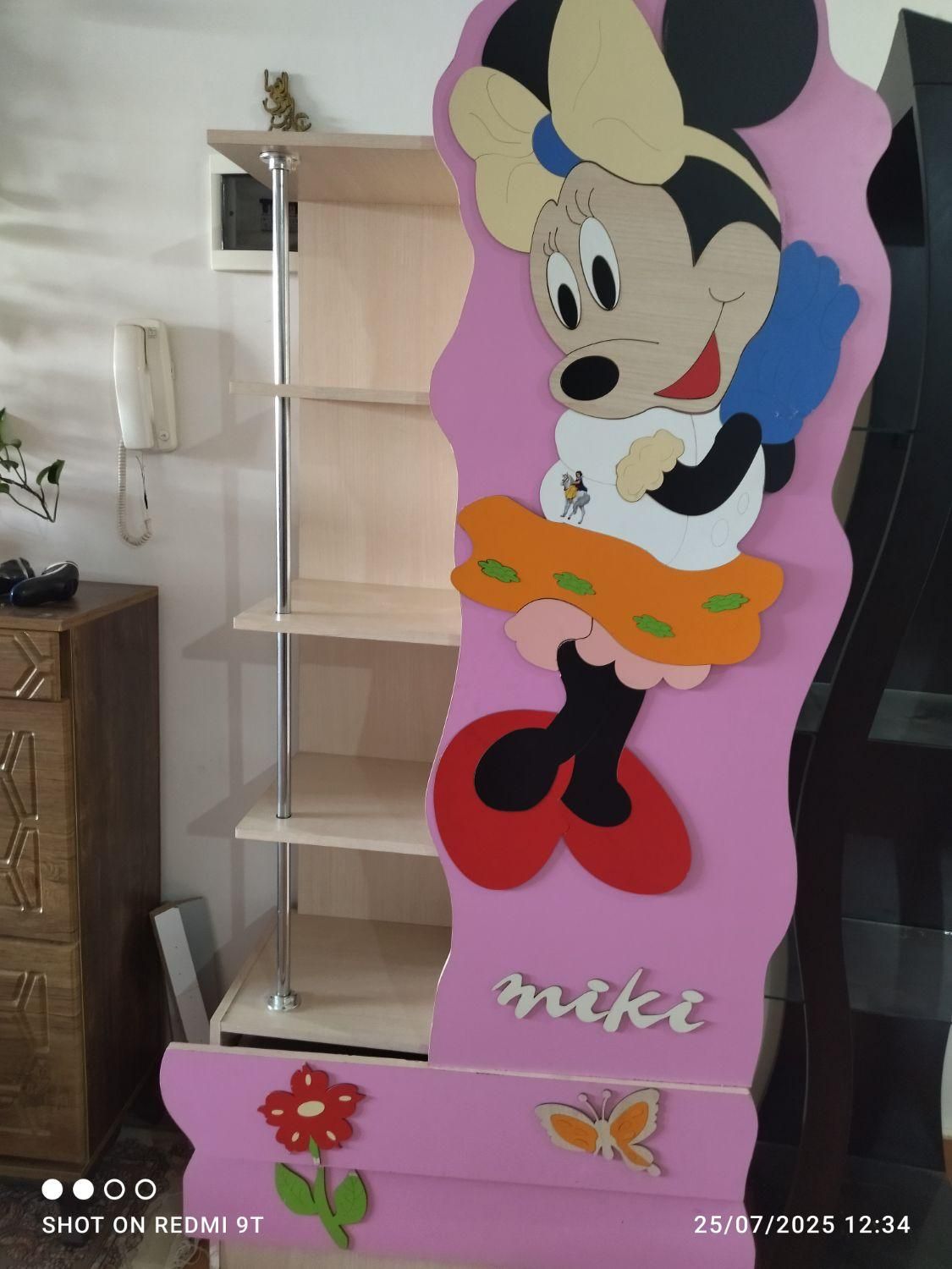 کمد کودک|جاکفشی، کمد، دراور|الشتر, |دیوار