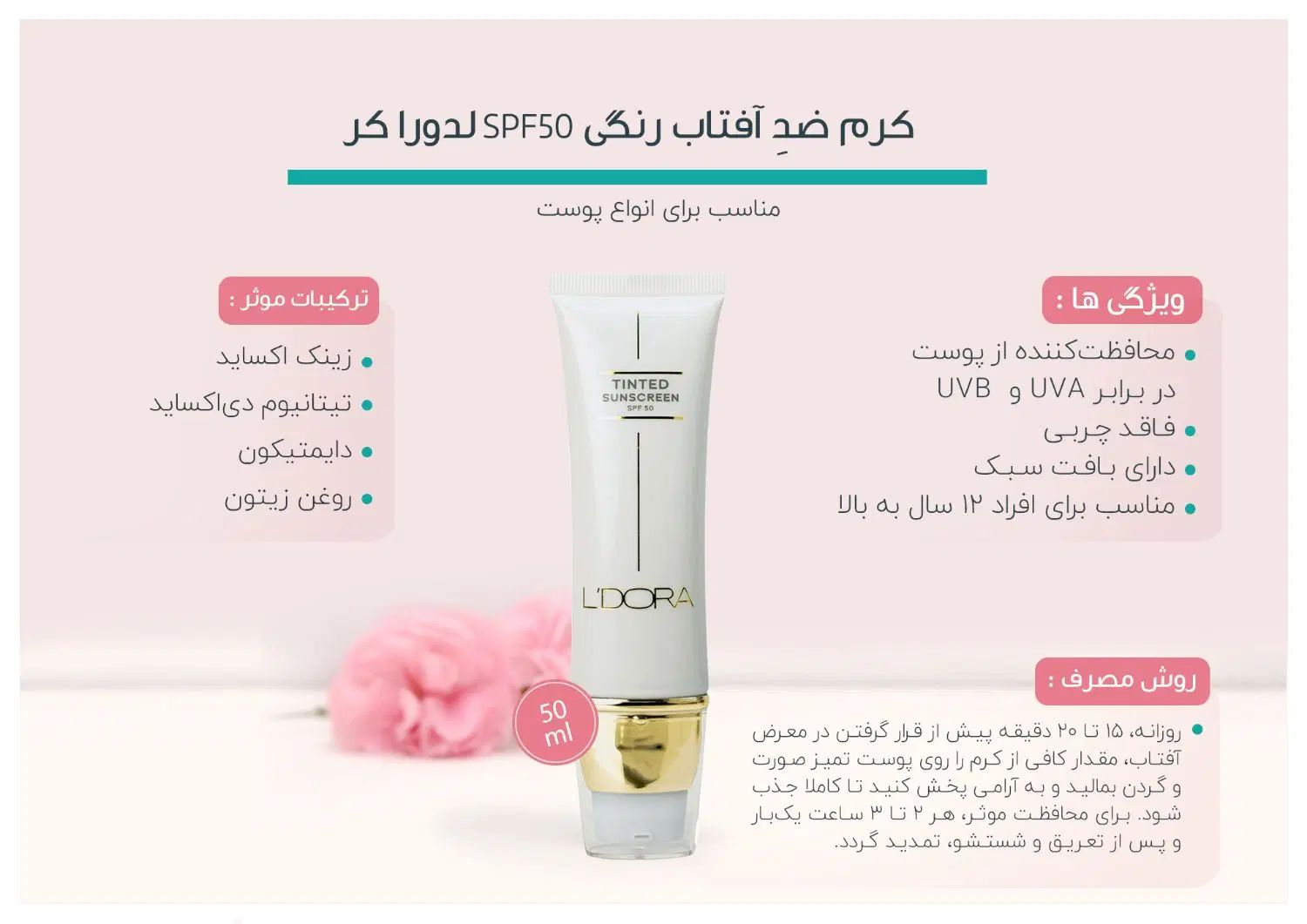 آبرسان قوی لدورا (خشکی وجلوگیری از چین و چروک)|آرایشی، بهداشتی، درمانی|اردبیل, |دیوار